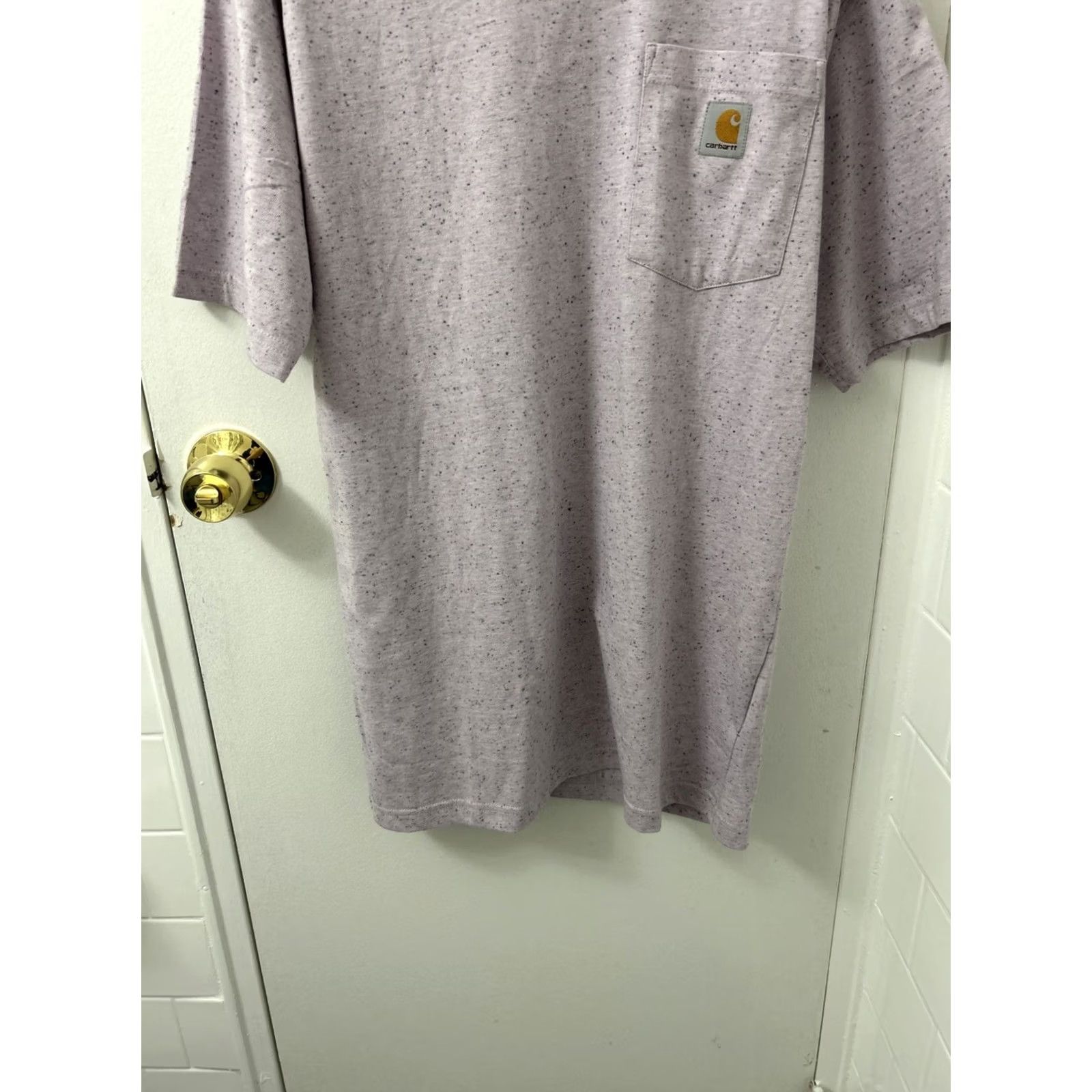 Carhartt VINTAGE Carhartt T-Shirt Mens S Purple Speckled Pocket Heavyweight S/S K87 V39 Size US S / EU 44-46 / 1 - 3 Thumbnail