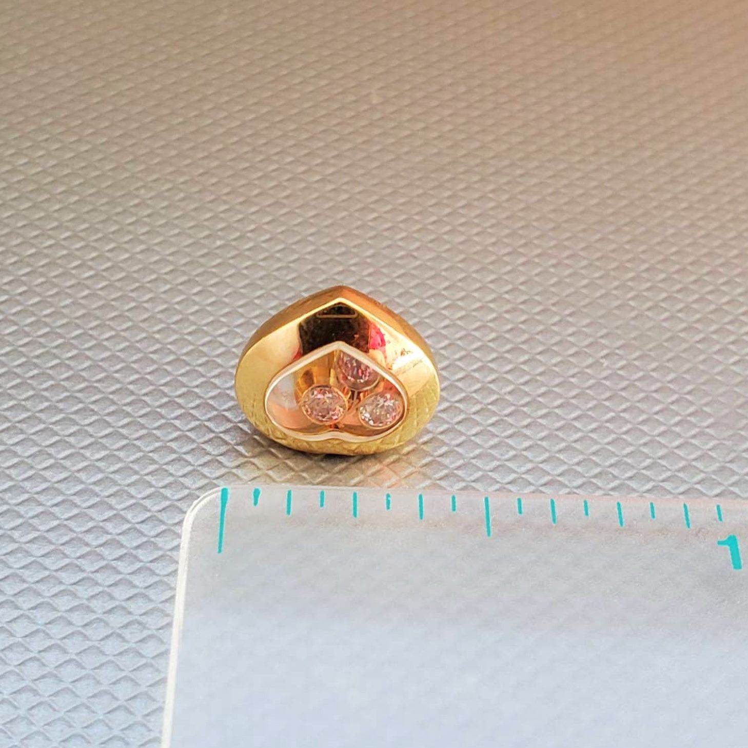 Chopard Chopard Happy Diamonds Heart Stud Earrings 18K Yellow Gold Size ONE SIZE - 6 Thumbnail