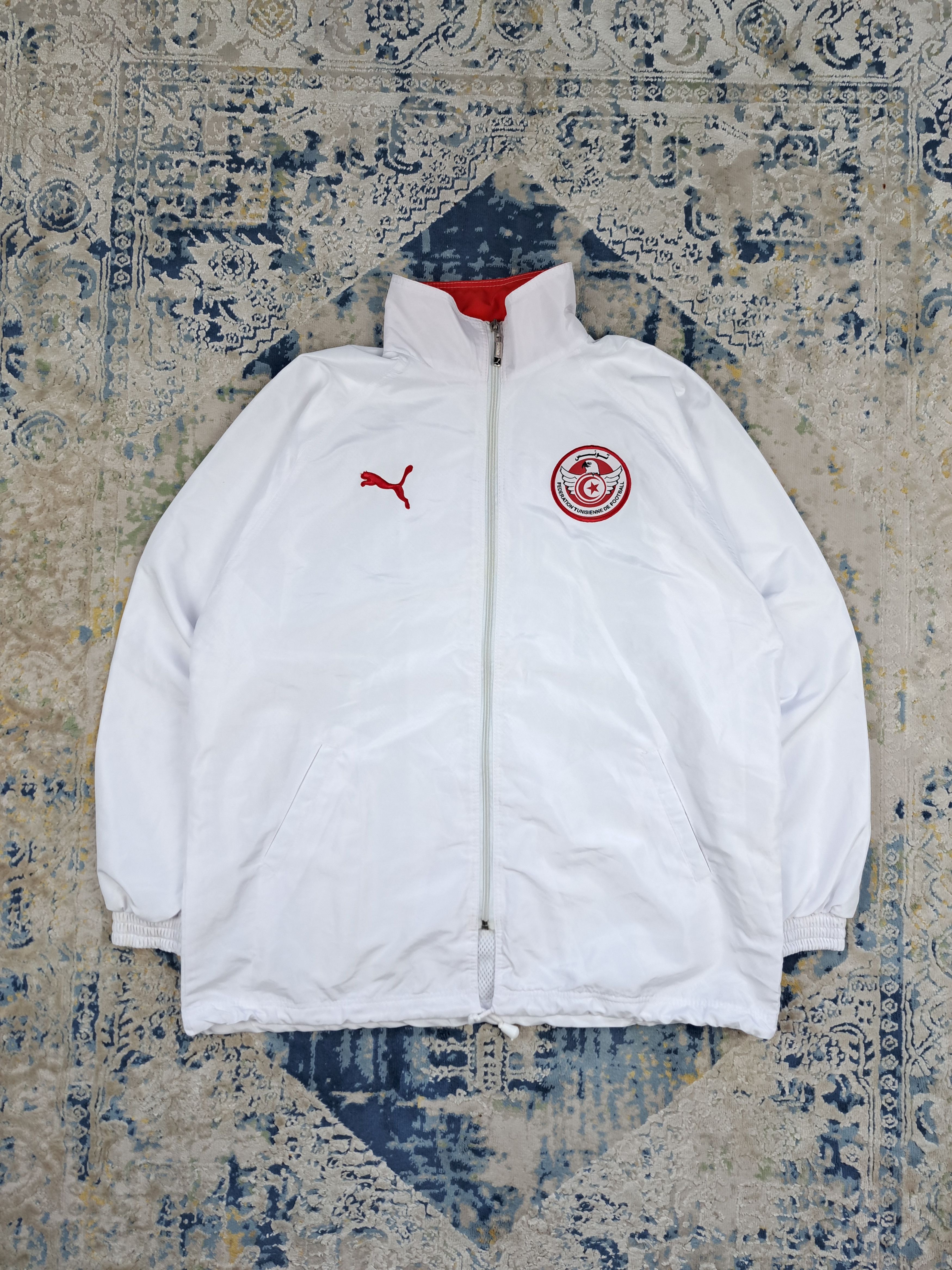 Puma Vintage 2002 Puma x Tunisia Soccer Trainig Track Jacket | Grailed