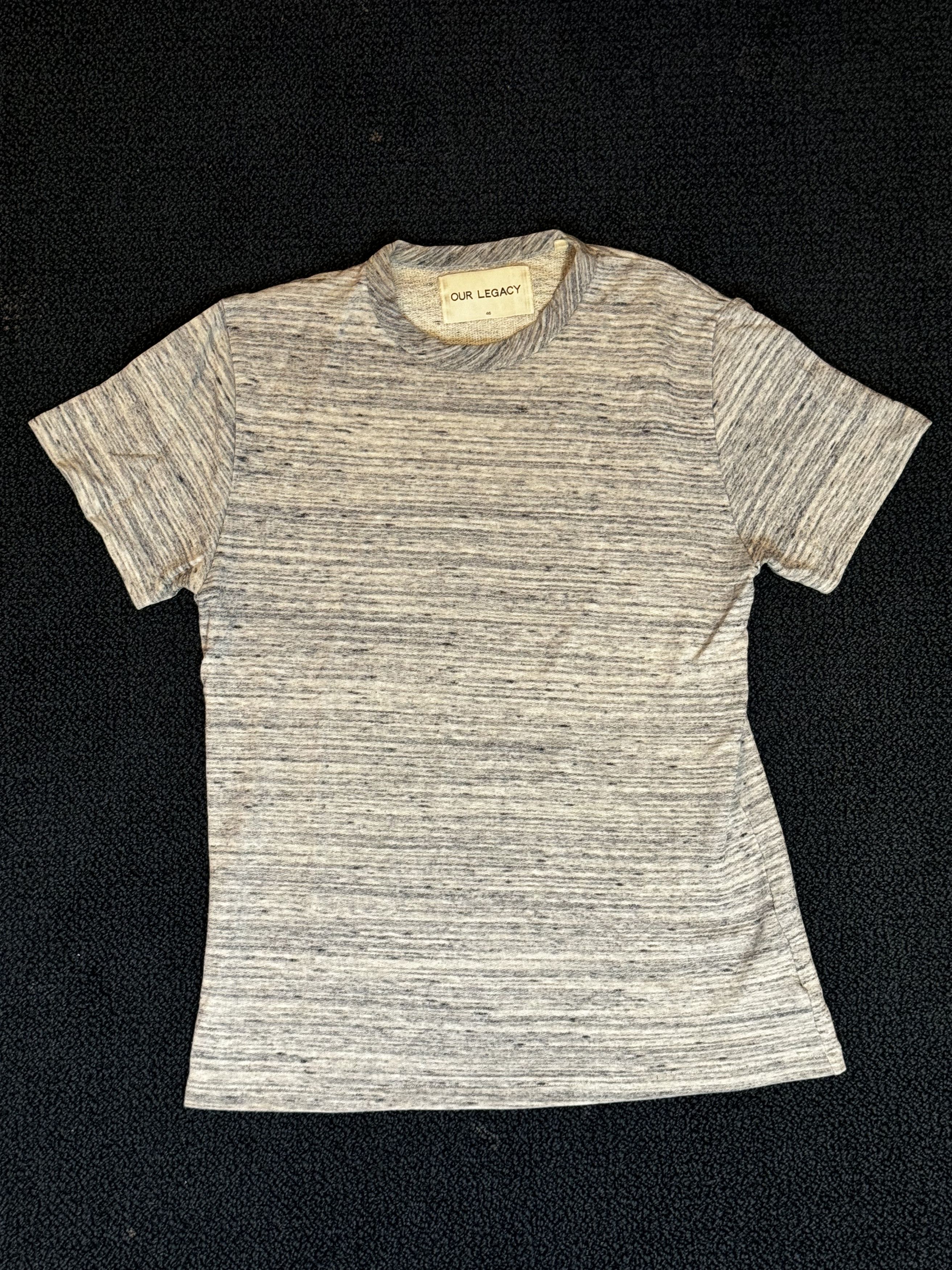 Our Legacy Our Legacy Grey T Shirt Size US S / EU 44-46 / 1 - 1 Thumbnail