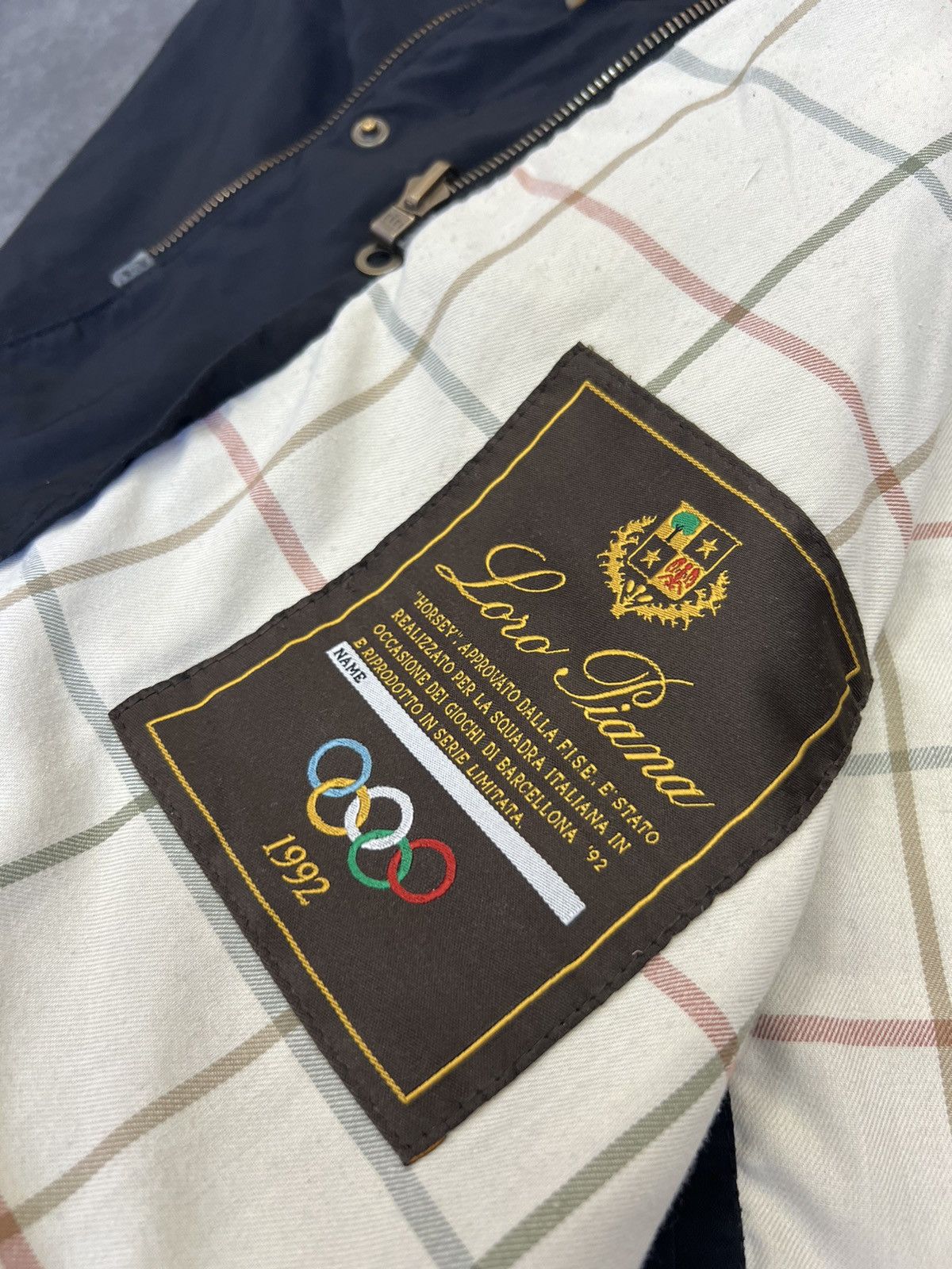 Loro Piana LORO PIANA Olympic 1992 Horsey Jacket Size US XL / EU 56 / 4 - 7 Thumbnail