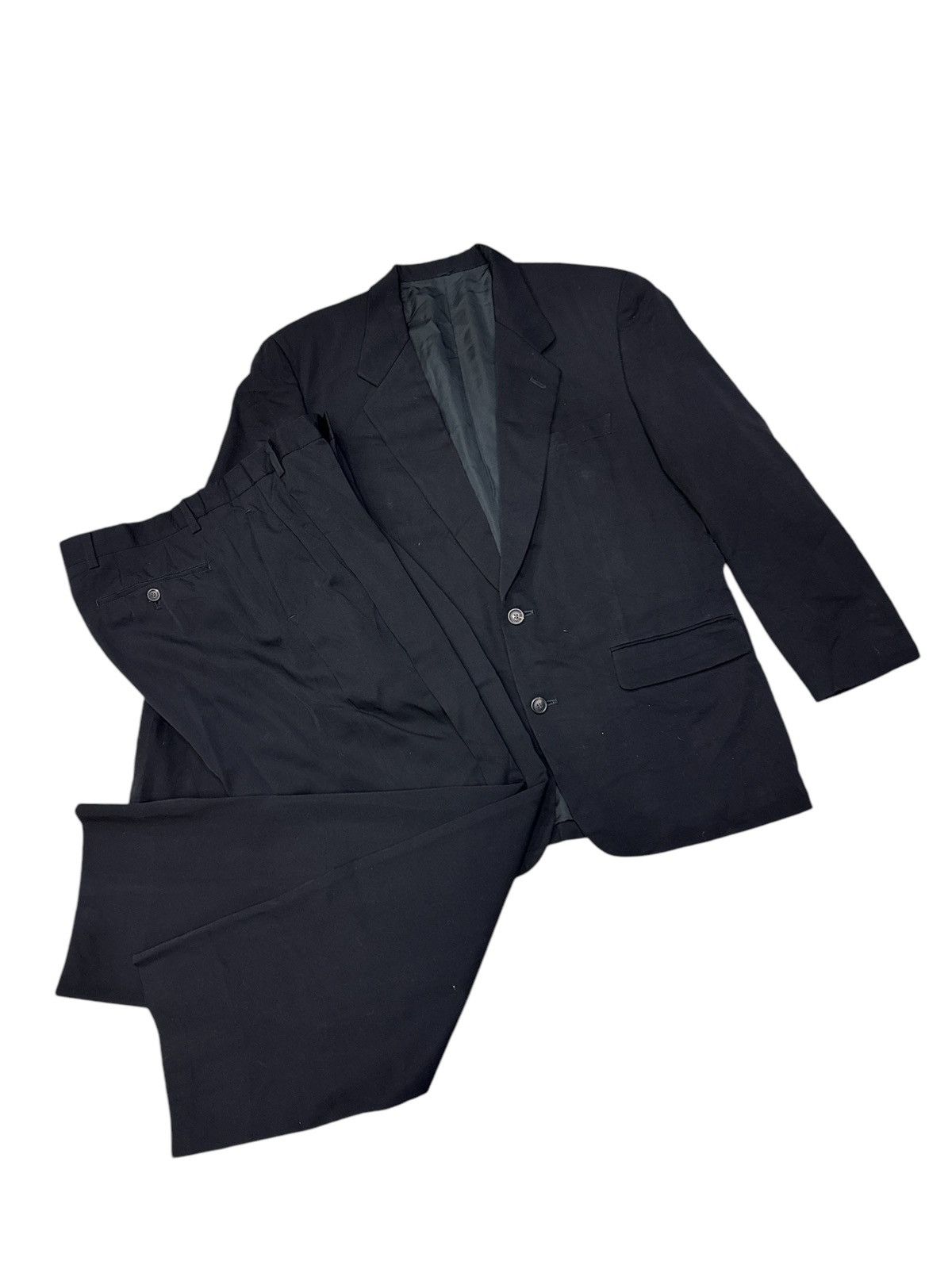 Issey Miyake RUNWAY SS2002 OVERSIZED WOOL SUIT BLAZER Size US M / EU 48-50 / 2 - 2 Thumbnail