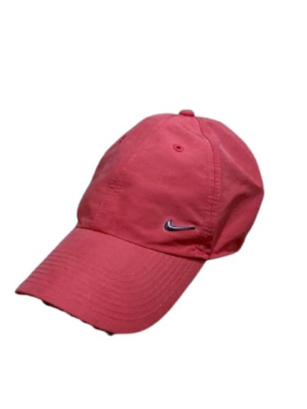Nike Vintage Nike Red Y2K Logo Cap Size ONE SIZE - 1 Thumbnail