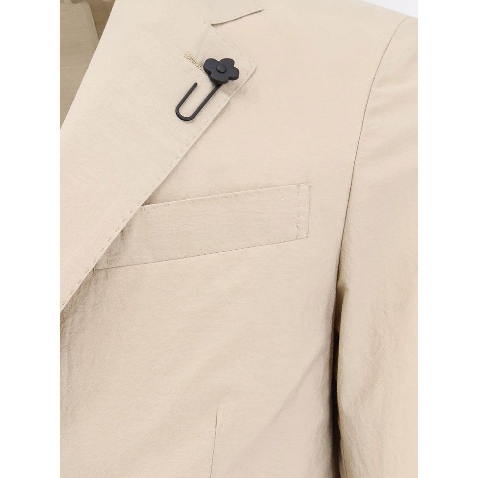 Lardini LARDINI Rieti Beige Cotton Blend Blazer Jacket New & Authent Size US XXL / EU 58 / 5 - 3 Thumbnail