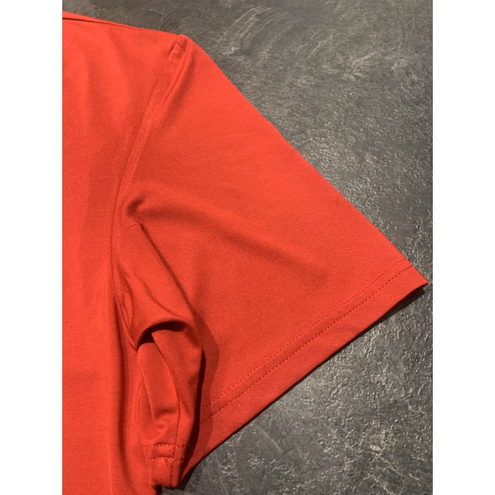 Vintage VINTAGE AFTCO Polo Shirt Men Large Red Performance 90s Size US L / EU 52-54 / 3 - 3 Thumbnail