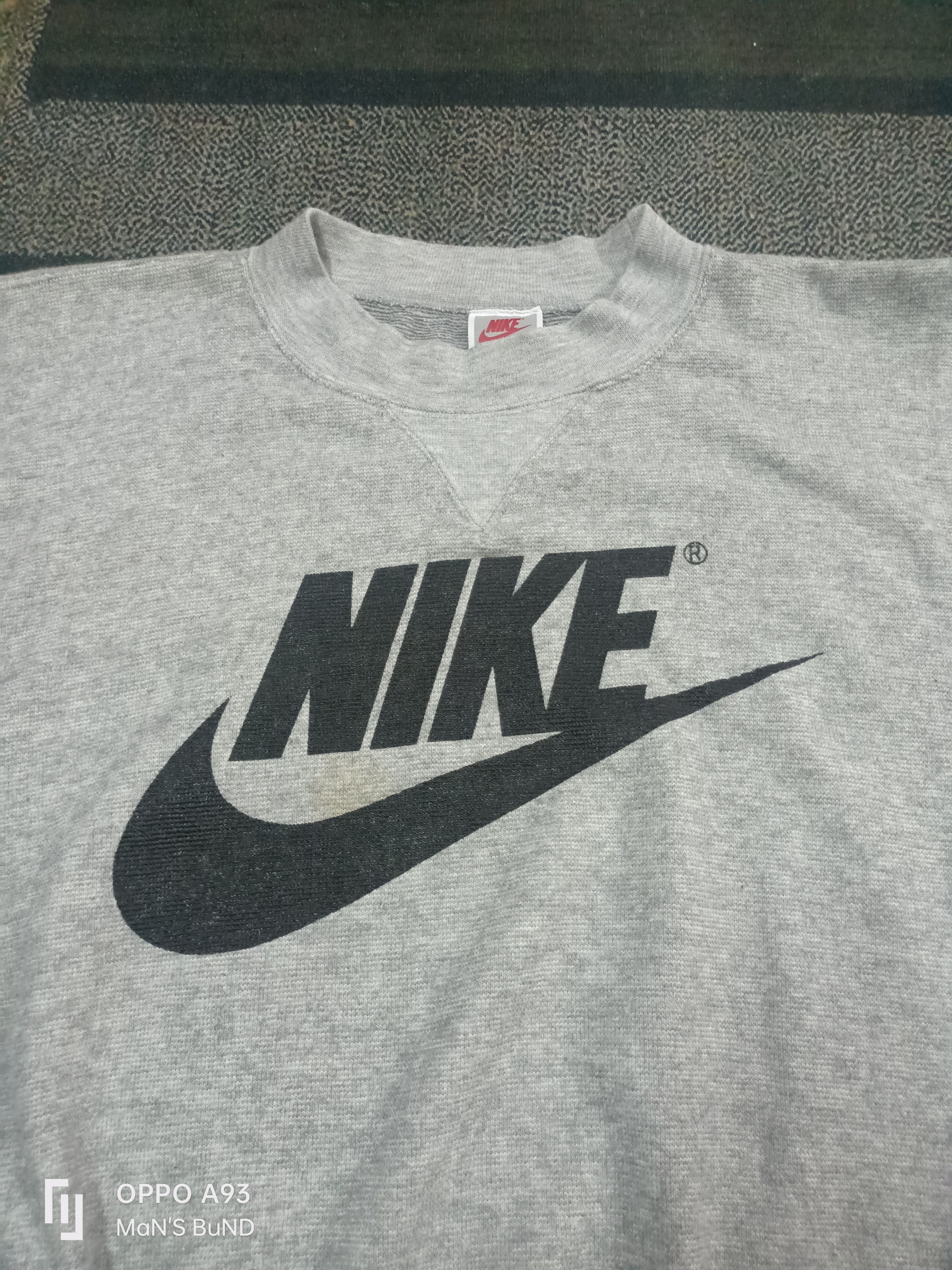 Nike × Vintage Vintage 90s NIKE Sweatshirt Size US M / EU 48-50 / 2 - 5 Thumbnail