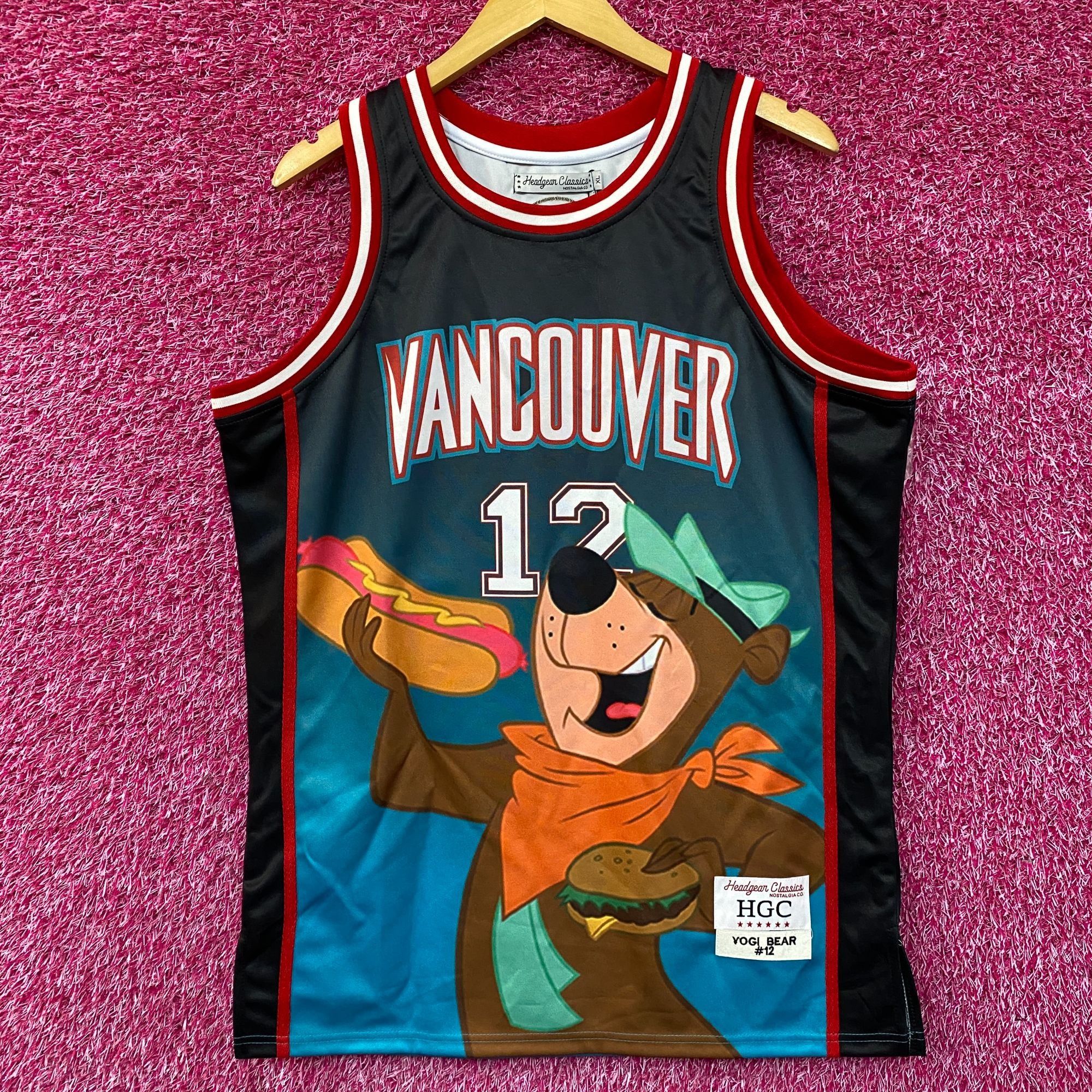 Other Headgear Classics Yogi Bear Vancouver Basketball Jersey XL Size US XL / EU 56 / 4 - 1 Thumbnail