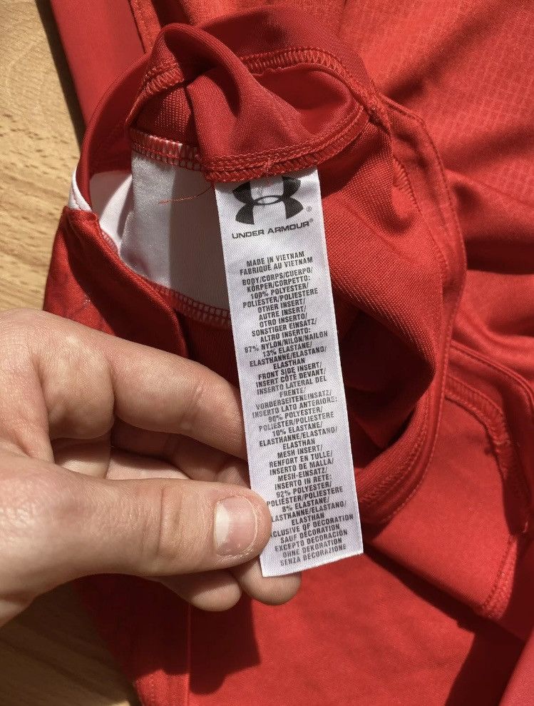 Under Armour Wales Home Rugby Longsleeve 2011/12 Adults S Under Armour Size US S / EU 44-46 / 1 - 6 Thumbnail
