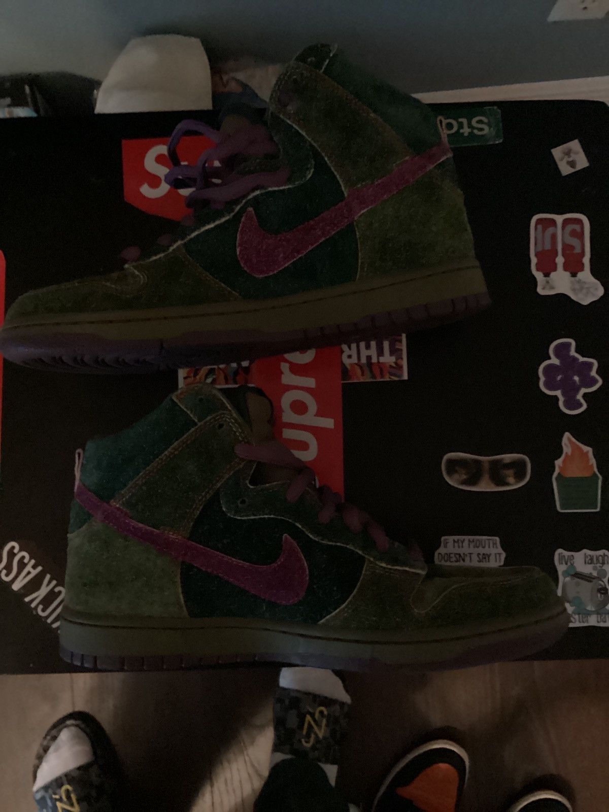 Nike Size 8 sb Nike skunk hi tops Size US 8 / EU 41 - 4 Thumbnail