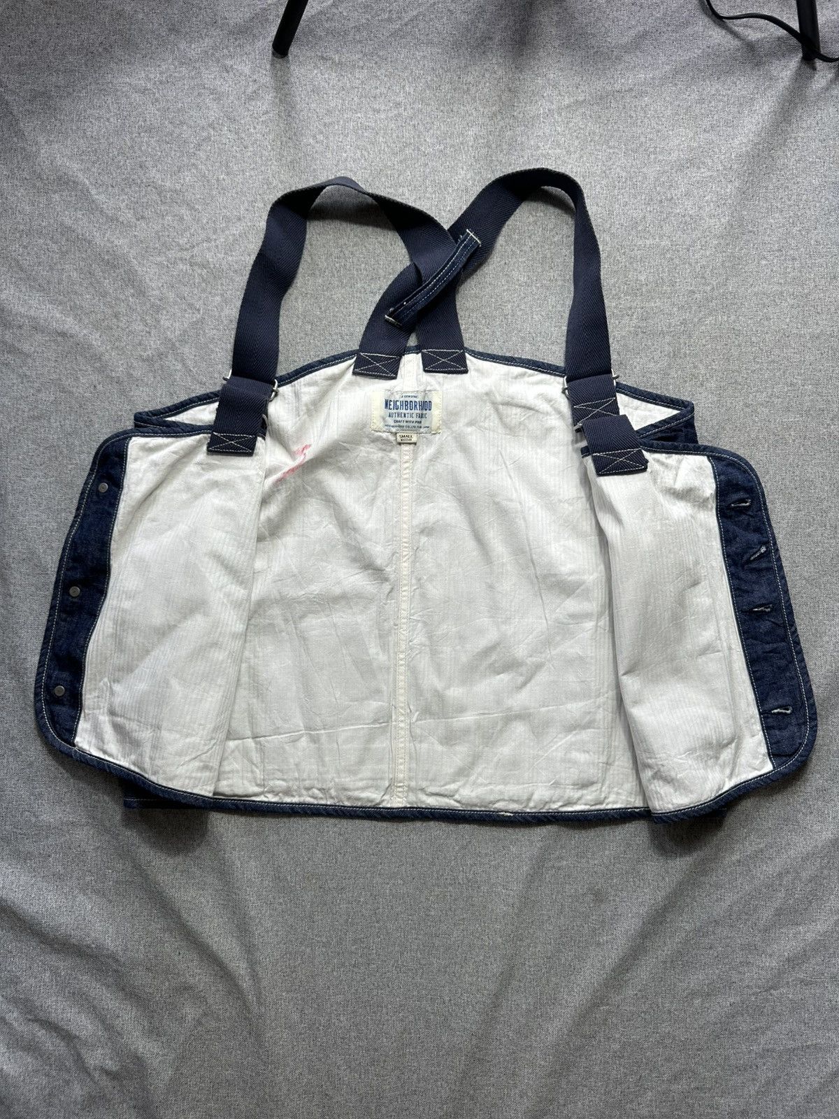 Neighborhood Neighborhood Denim Tactical Vest Size US S / EU 44-46 / 1 - 3 Thumbnail