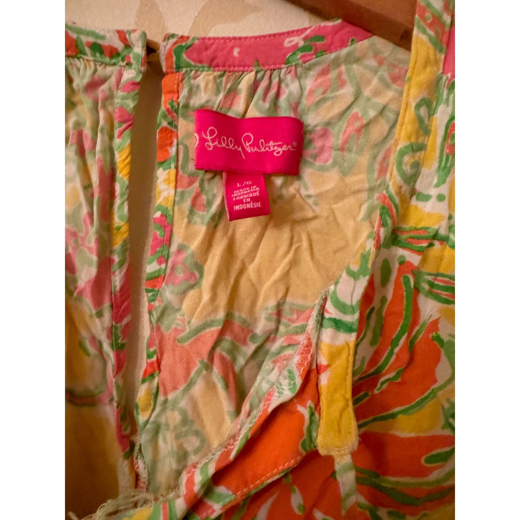 Lilly Pulitzer Lilly Pulitzer for Target Romper Ladies Size Large Size 34" / US 12 / IT 48 - 2 Thumbnail