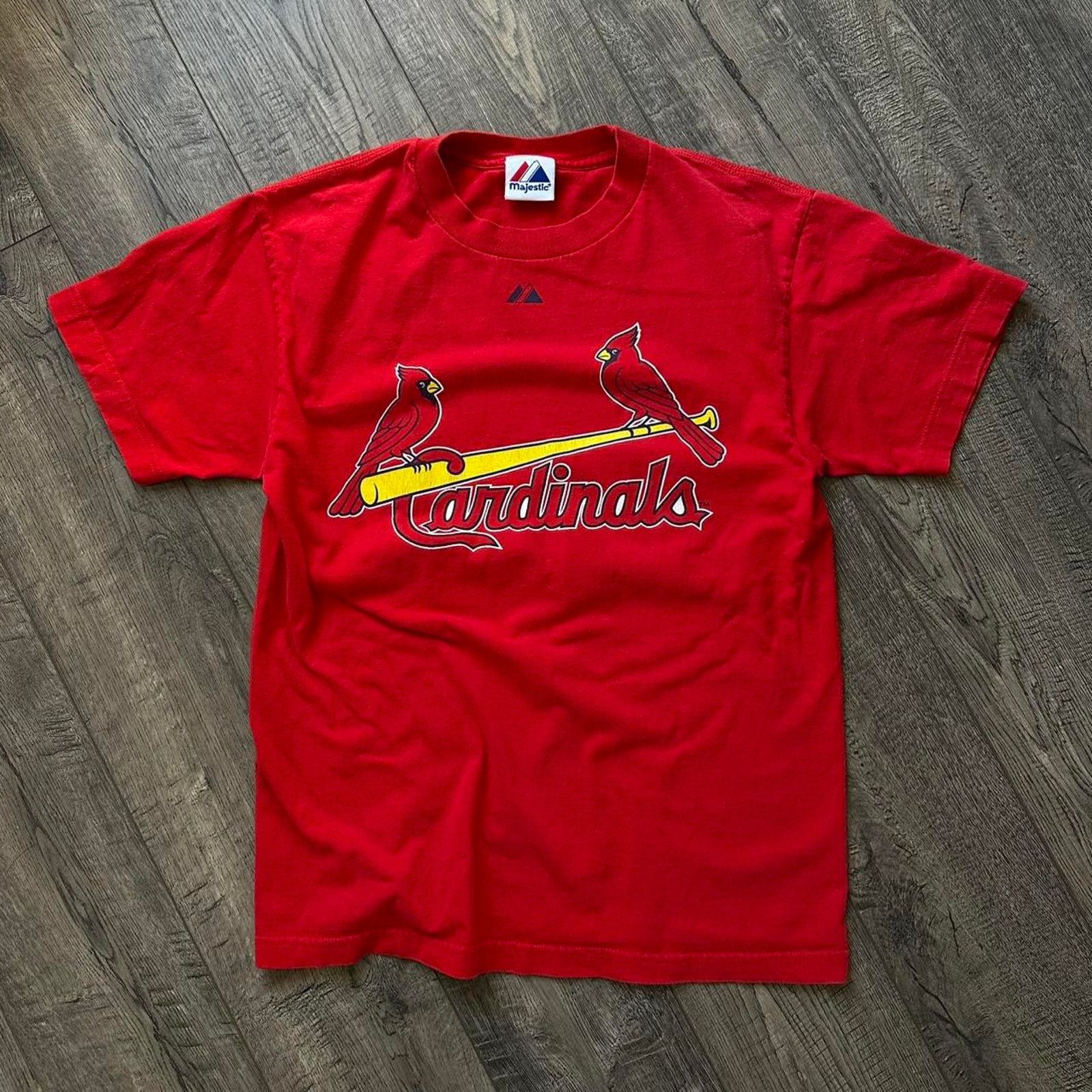 MLB Vintage Y2K MLB St Louis Cardinals Adam Wainwright Shirt Size US S / EU 44-46 / 1 - 5 Thumbnail