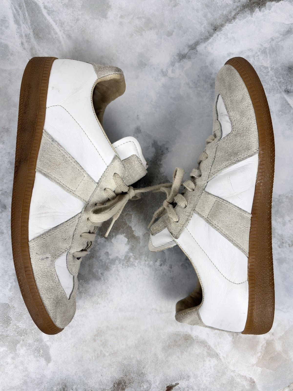 Maison Margiela Maison Margiela Replica Germany Army Trainer Gat Sneakers Size US 8.5 / EU 41-42 - 1 Thumbnail