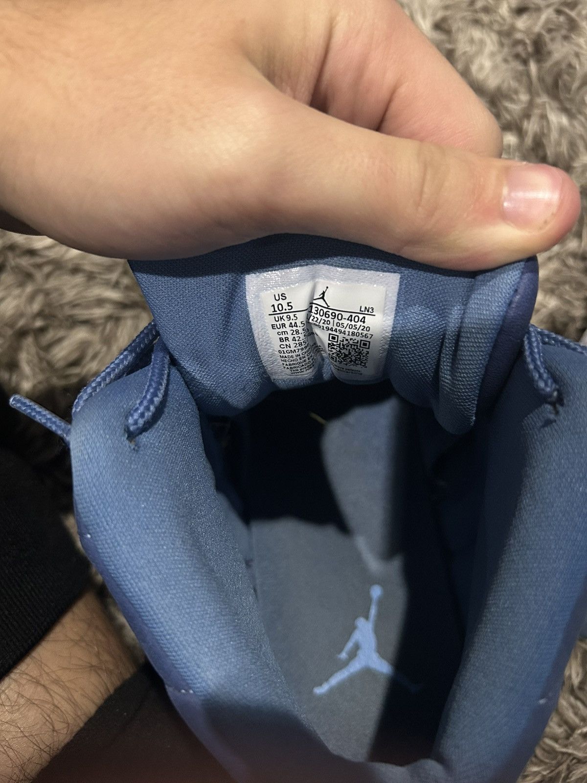 Jordan Brand Jordan 12 Indigo ⚠️READ DESCRIPTION⚠️ Size US 10.5 / EU 43-44 - 6 Thumbnail