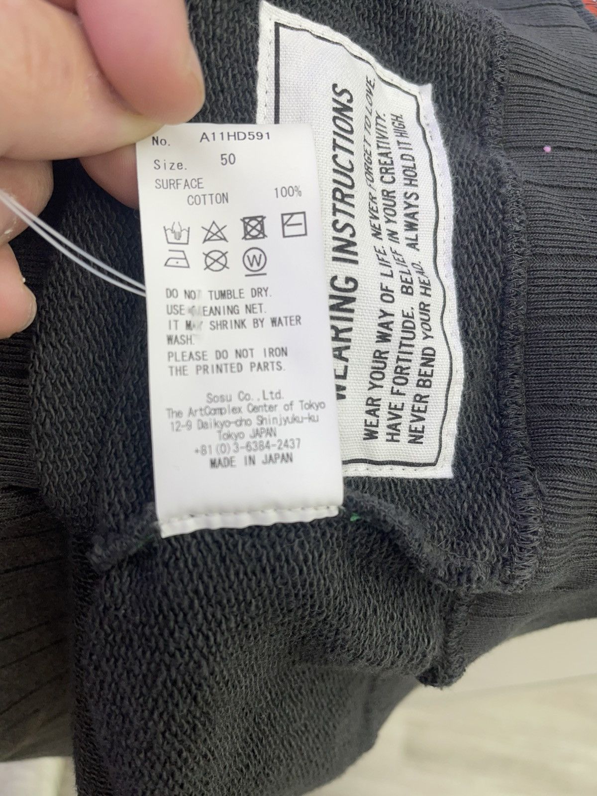 Maison MIHARA YASUHIRO Maison Mihara multi logo hoodie black Size US XL / EU 56 / 4 - 9 Thumbnail