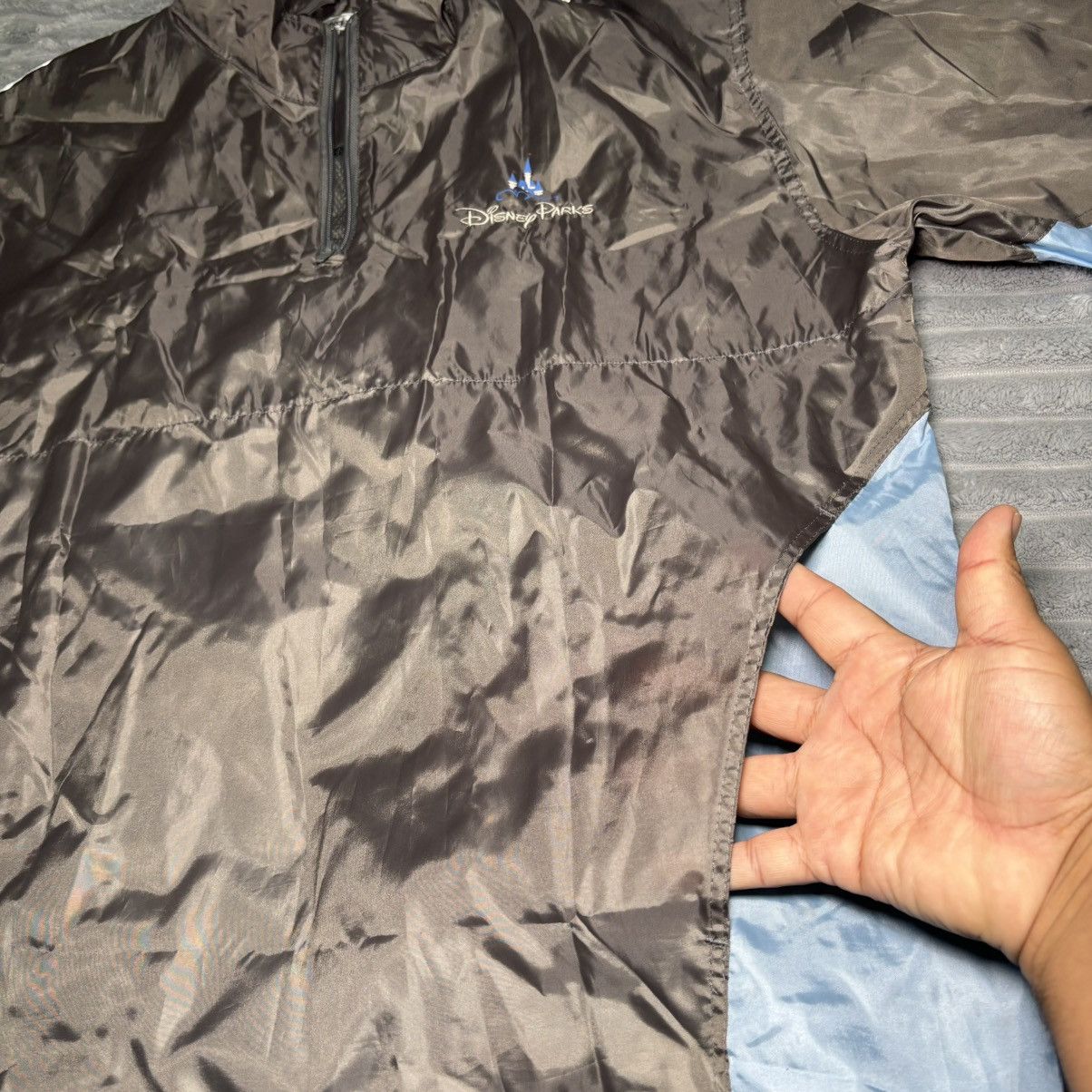 Disney Walt Disney Parks Windbreaker Rain Jacket Pouch Disneyland Size US L / EU 52-54 / 3 - 14 Thumbnail