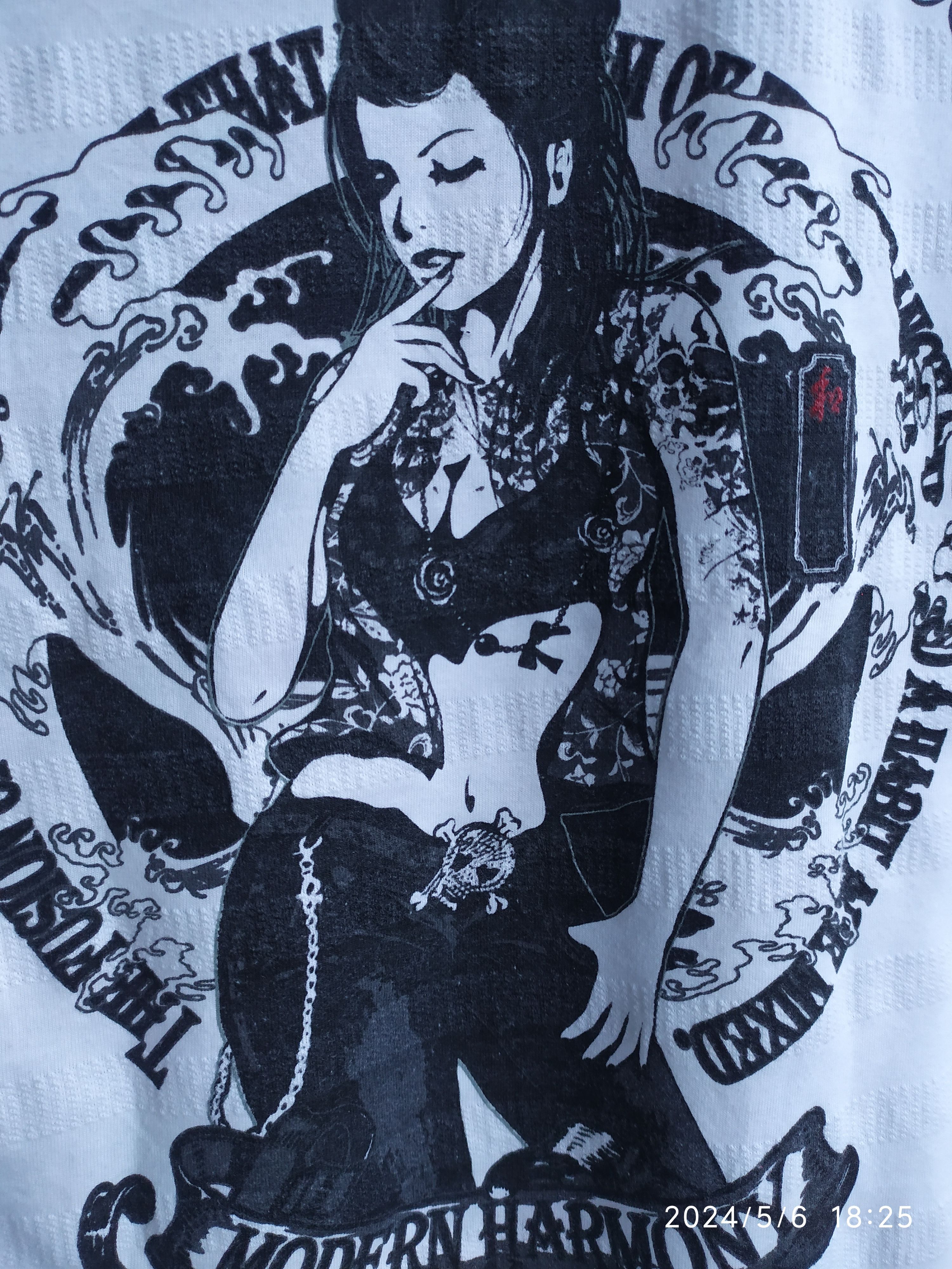 If Six Was Nine × Japanese Brand × Le Grande Bleu (L.G.B.) JAPANESE BULLET NOISE LONG SLEEVE Size US M / EU 48-50 / 2 - 3 Thumbnail
