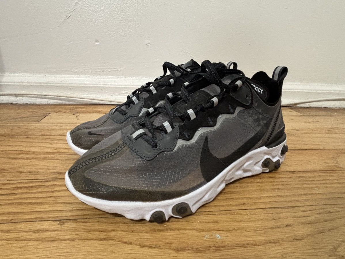 Nike Nike React black/white size 7.5 Size US 7.5 / EU 40-41 - 3 Thumbnail