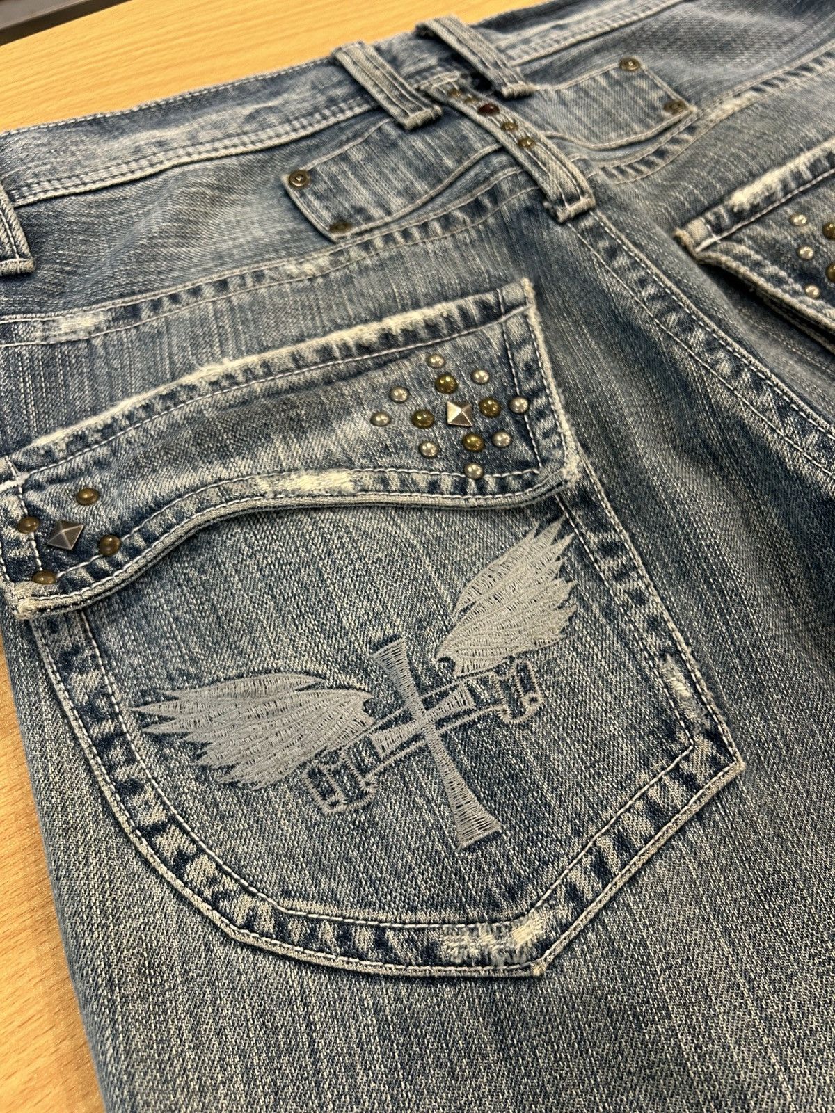 If Six Was Nine Ultimax Bootcut Jeans Size US 30 / EU 46 - 6 Thumbnail