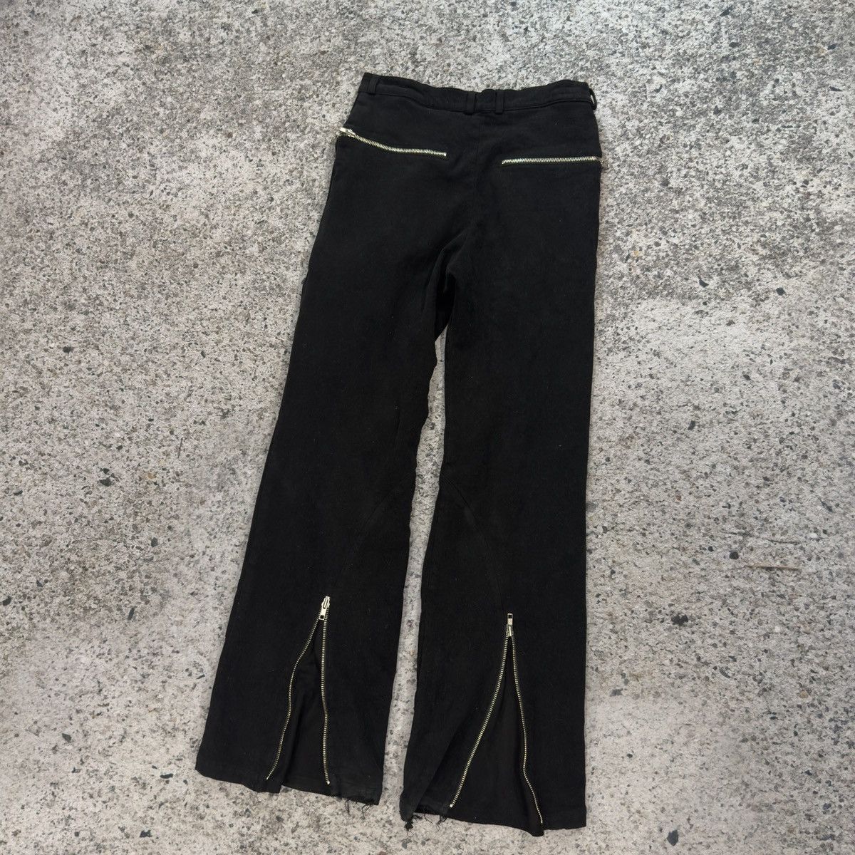 Other Ambivalence Online Viscose Rayon Moleskin Bondage Pants Size US 30 / EU 46 - 14 Thumbnail