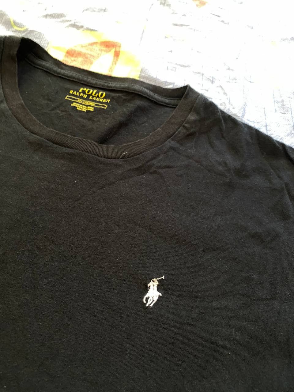 Polo Ralph Lauren T-Shirt Black Polo Ralph Lauren Vintage Size US M / EU 48-50 / 2 - 6 Thumbnail