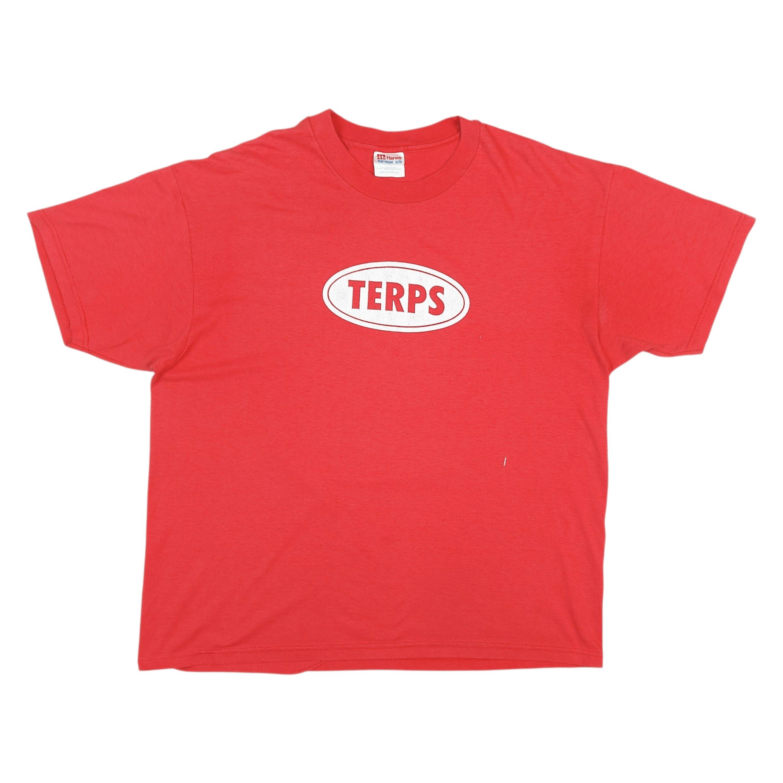 NCAA Vintage 90s TERPS University Of Maryland Terrapins NCAA TEE Size US XL / EU 56 / 4 - 2 Thumbnail