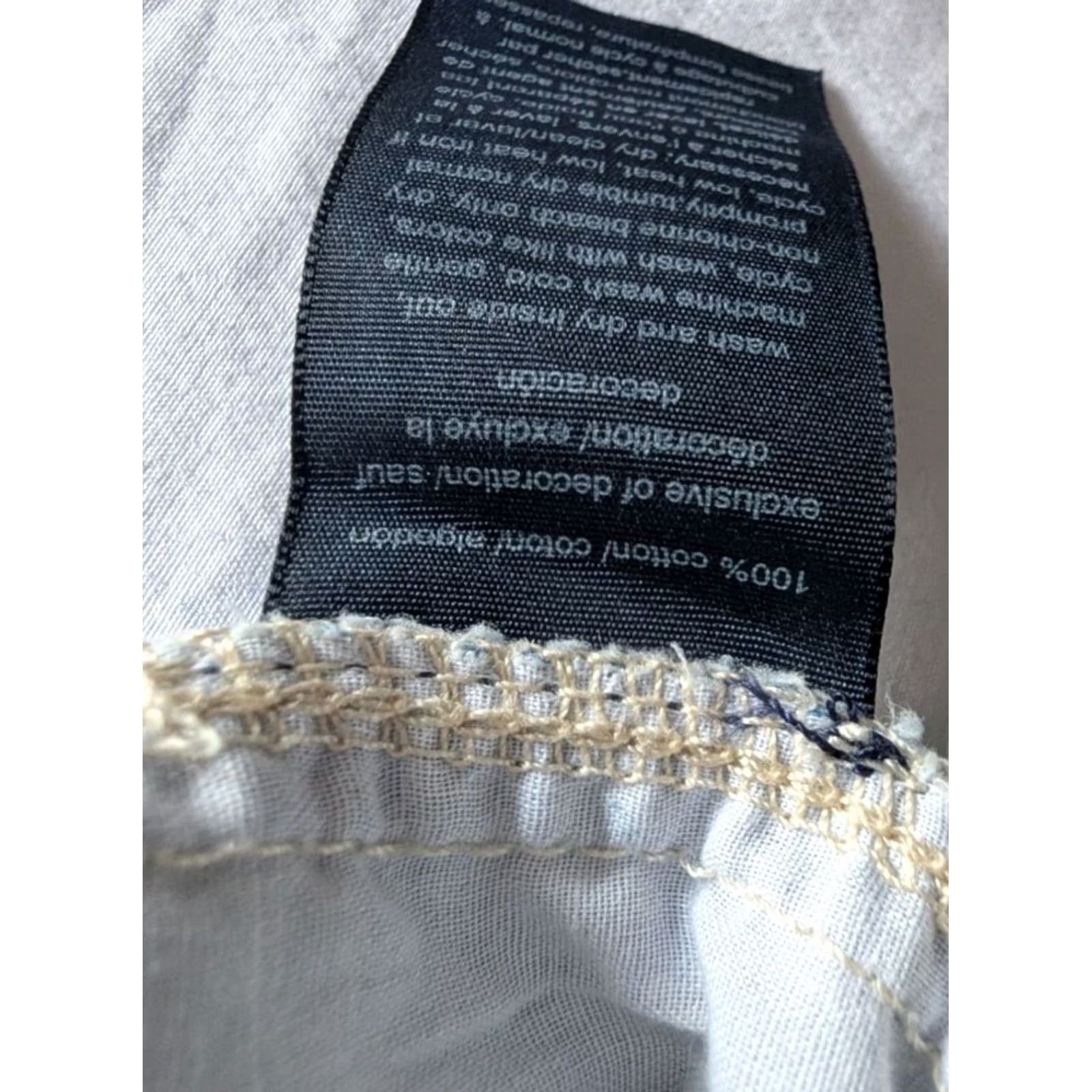 Tommy Hilfiger VINTAGE Tommy Hilfiger Paperbag Denim Shorts Women's M Blue High Waist Sailor Chic Preppy 90s Mens? Size 32" / US 10 / IT 46 - 4 Thumbnail