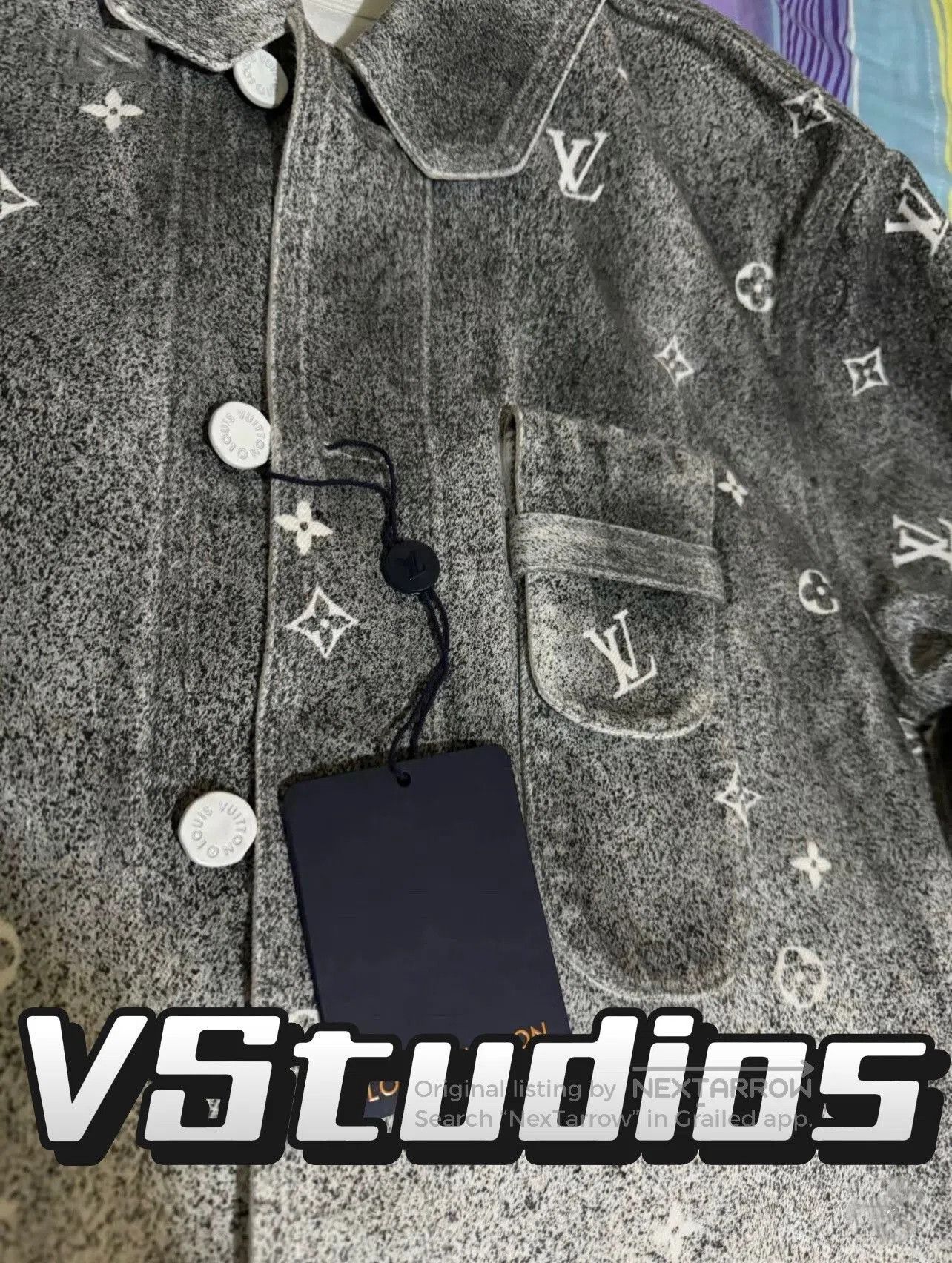 Louis Vuitton louis vuitton gradient denim long sleeve shirt. Size US L / EU 52-54 / 3 - 3 Thumbnail