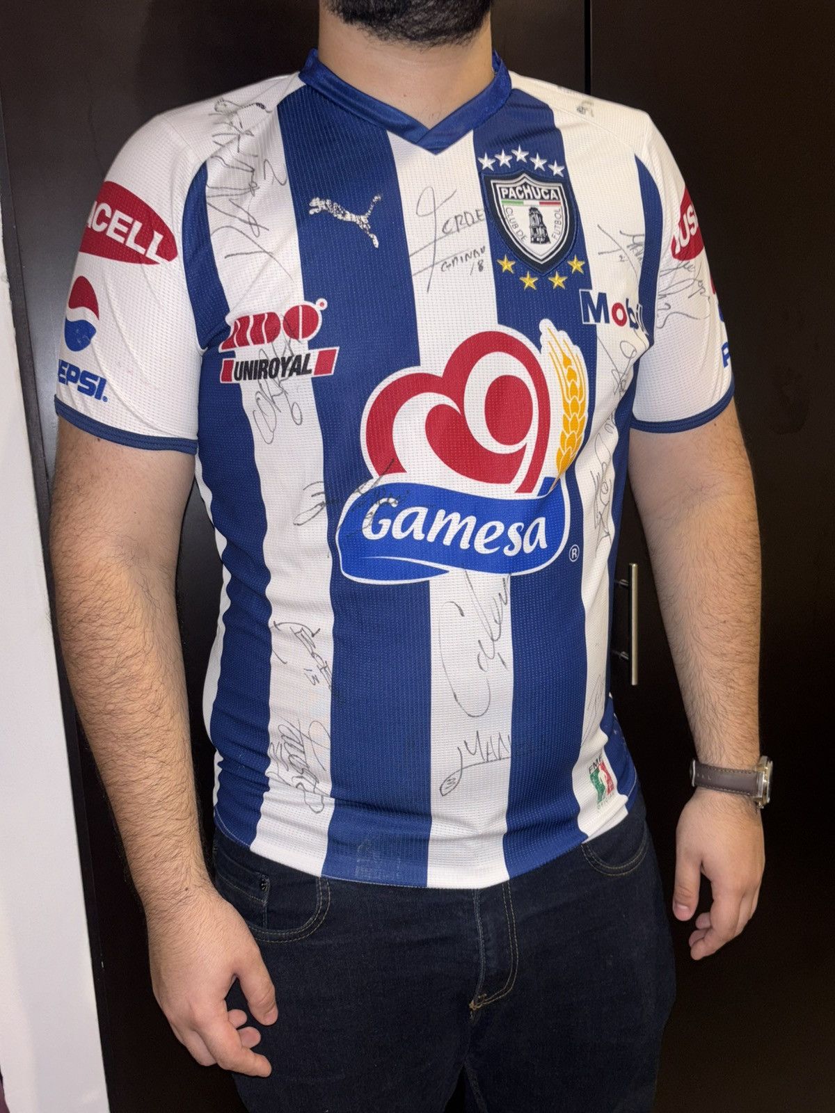 Puma VTG♻️ Jerseys Pachuca 2008 Size US L / EU 52-54 / 3 - 10 Thumbnail