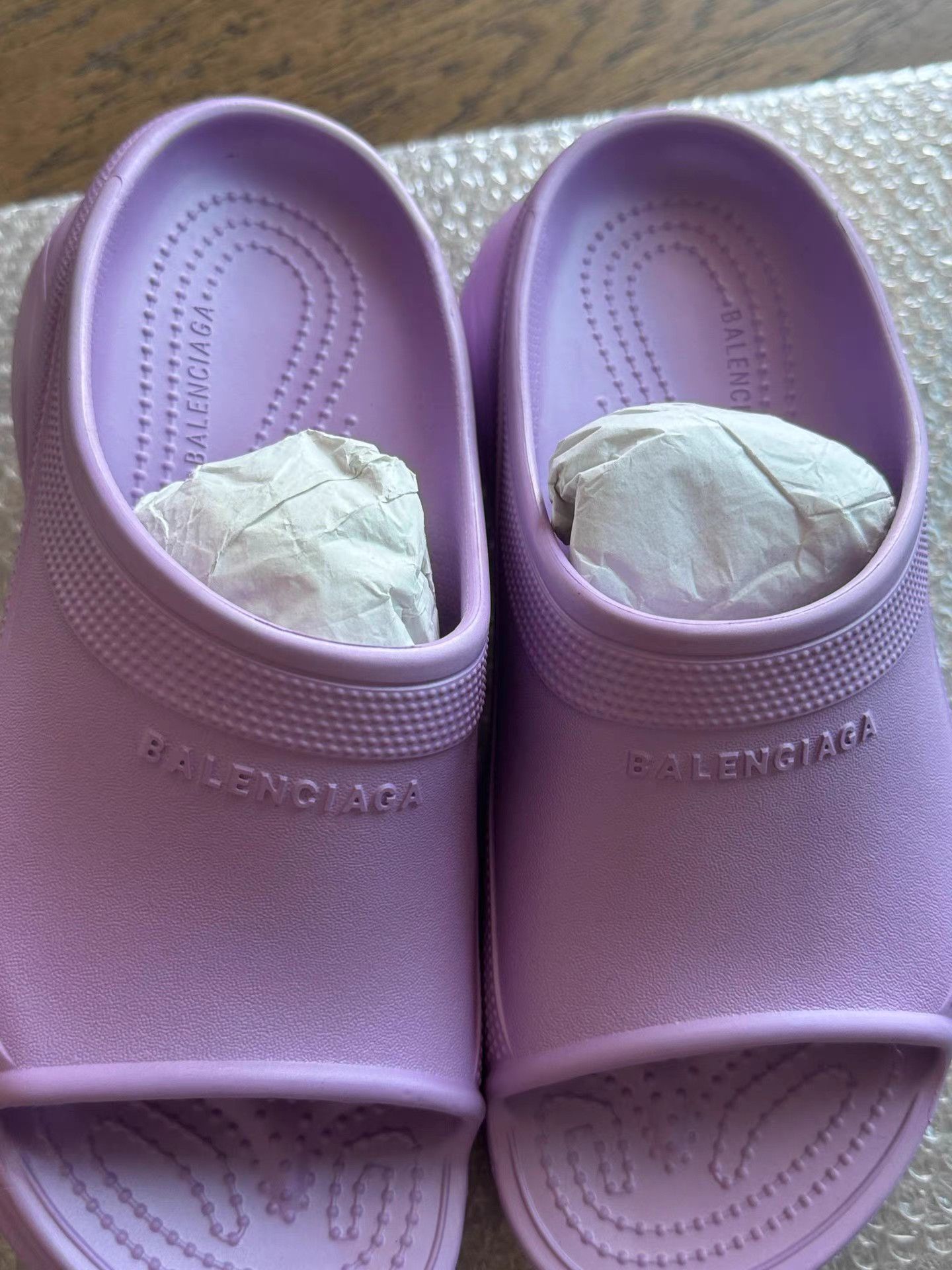 Balenciaga Balenciaga x Crocs Pool Crocs Platform Slides K6 Size US 8 / IT 38 - 7 Thumbnail