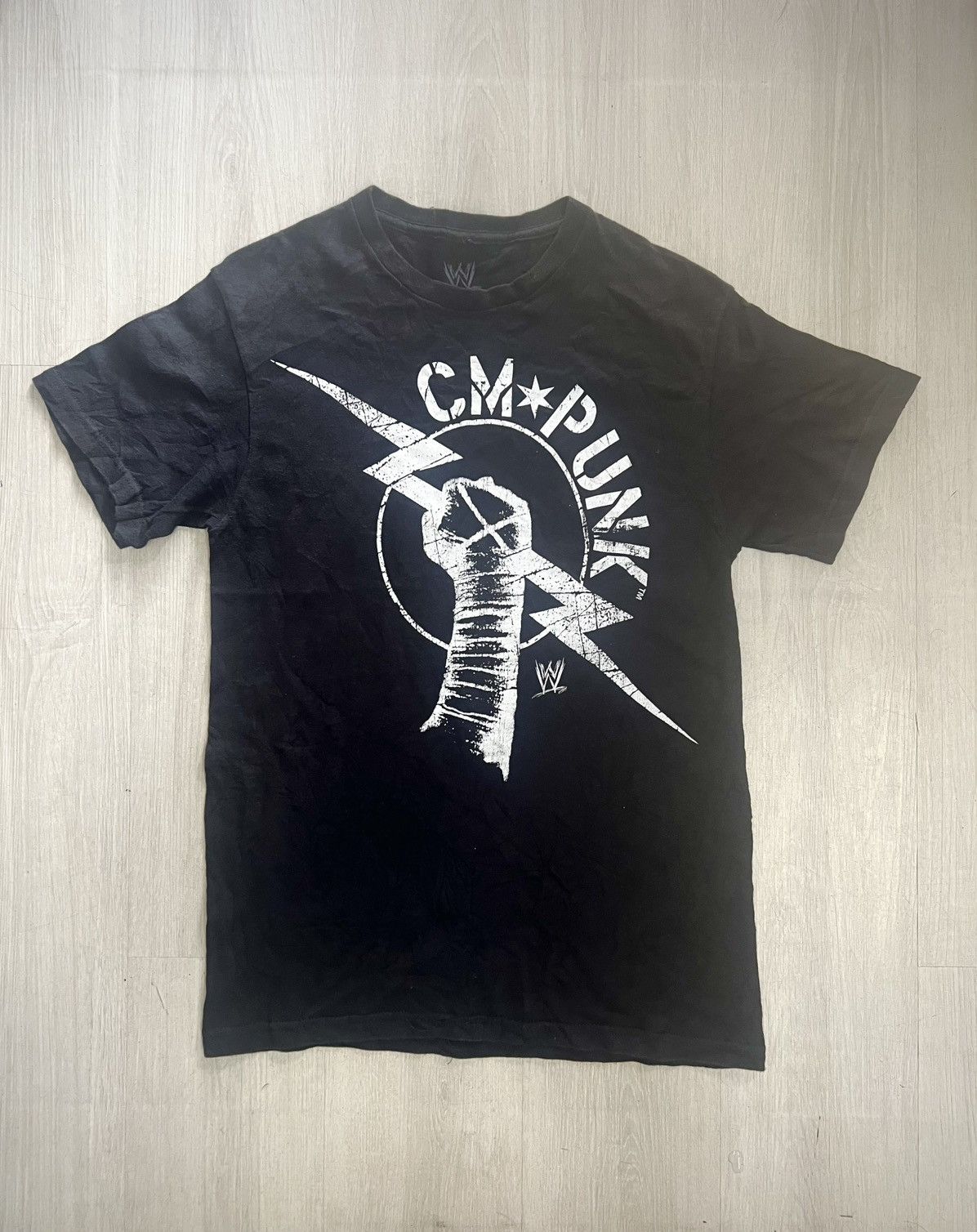 WCW/nWo CM Punk Aftershock Black Mens T-shirt Size US S / EU 44-46 / 1 - 1 Thumbnail