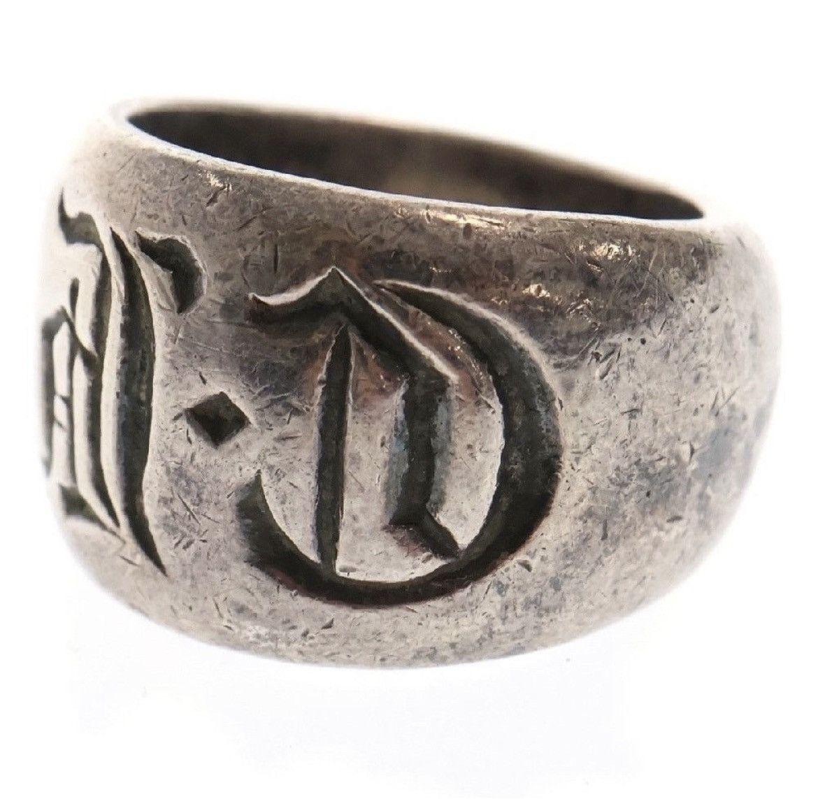 Chrome Hearts Chrome Hearts Silver Seal Stamp Ring Size ONE SIZE - 1 Thumbnail