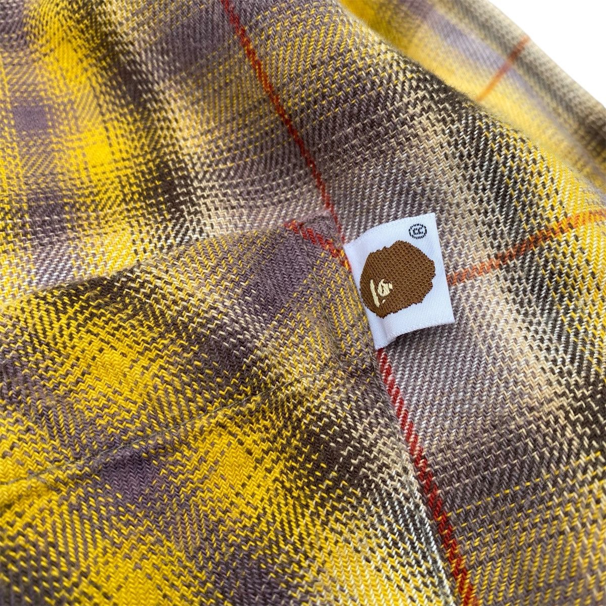 Bape A Bathing Ape Heavy Weight Flannel Shirt Size US XL / EU 56 / 4 - 6 Thumbnail