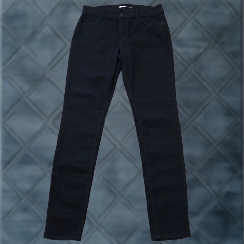 Old Navy Old Navy Jegging Pants Womens Size 6 Black 28x29 Mid Rise Skinny Jeans Regular Denim Cotton Blend 29 In Inseam Mens? Size 28" / US 6 / IT 42 - 1 Thumbnail