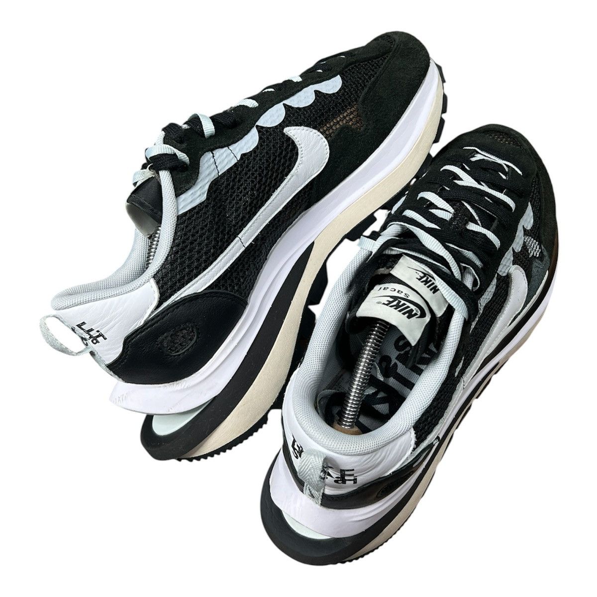 Nike × Sacai Nike VaporWaffle Black X Sacai Mens US 11 CV1363-001 Shoes Size US 11 / EU 44 - 6 Thumbnail