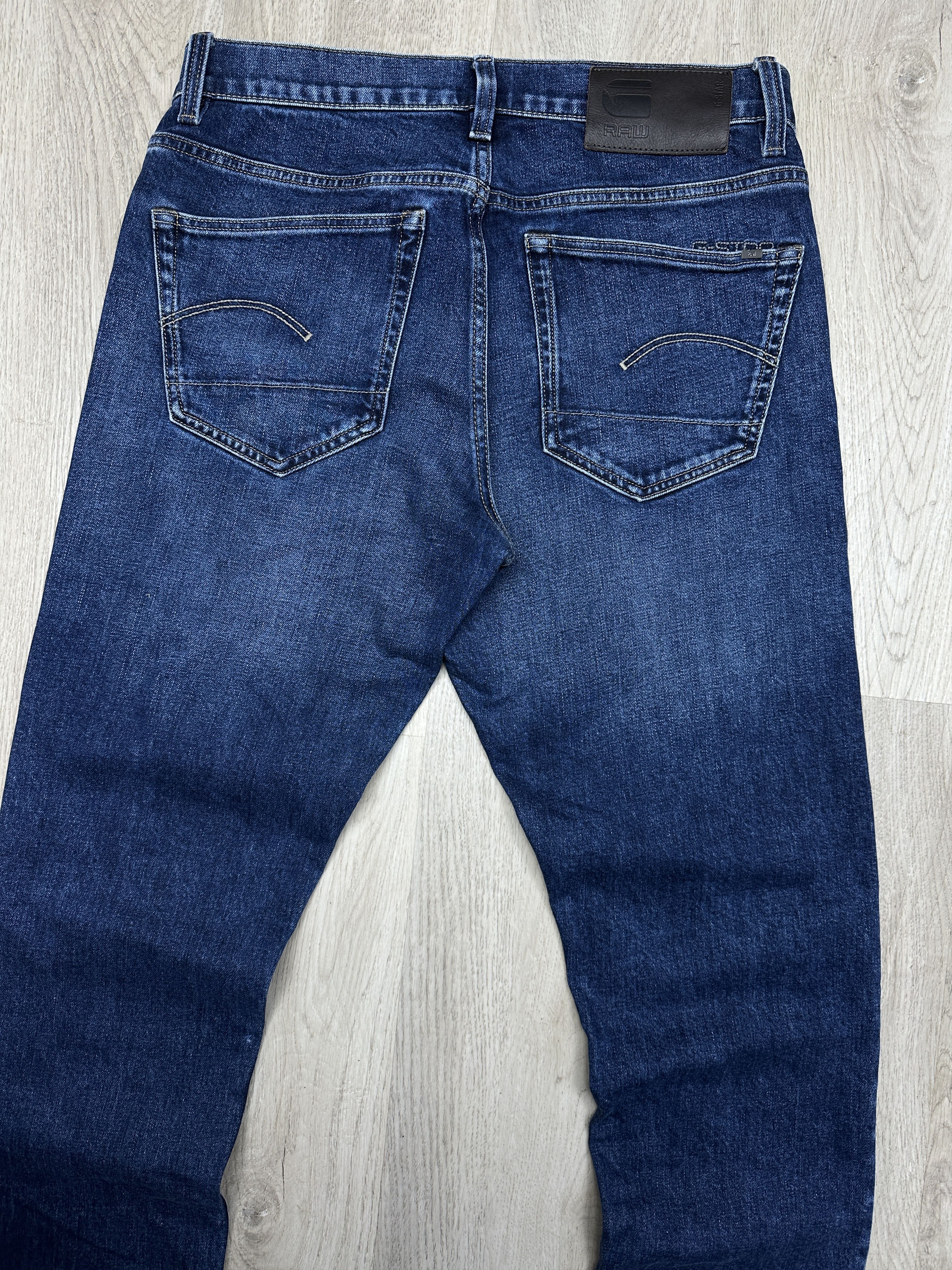 G-Star G Star Raw 3301 Slim Mens Denim Pants Jeans Size US 32 / EU 48 - 6 Thumbnail