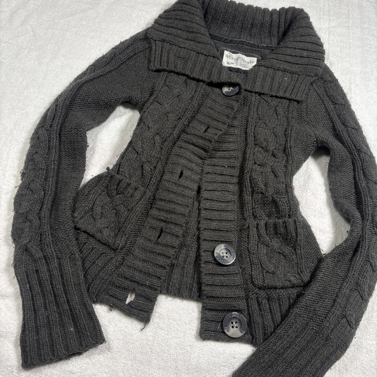 Aeropostale y2k button up aeropostale sweater Size M / US 6-8 / IT 42-44 - 1 Thumbnail