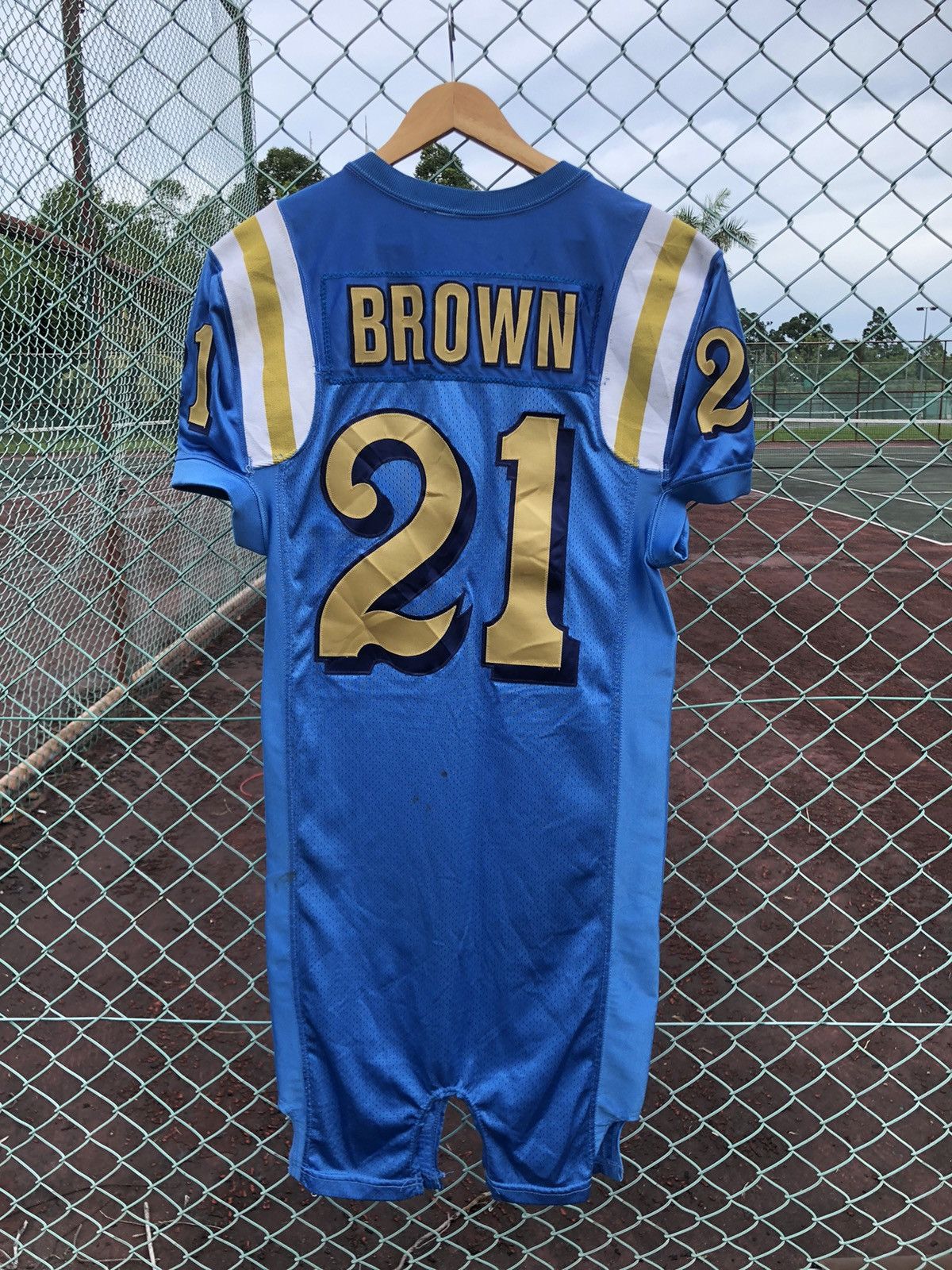 Adidas × Vintage Vintage Y2K Adidas Jebius Brown Game Used UCLA Bruins Jersey Size US XS / EU 42 / 0 - 1 Thumbnail