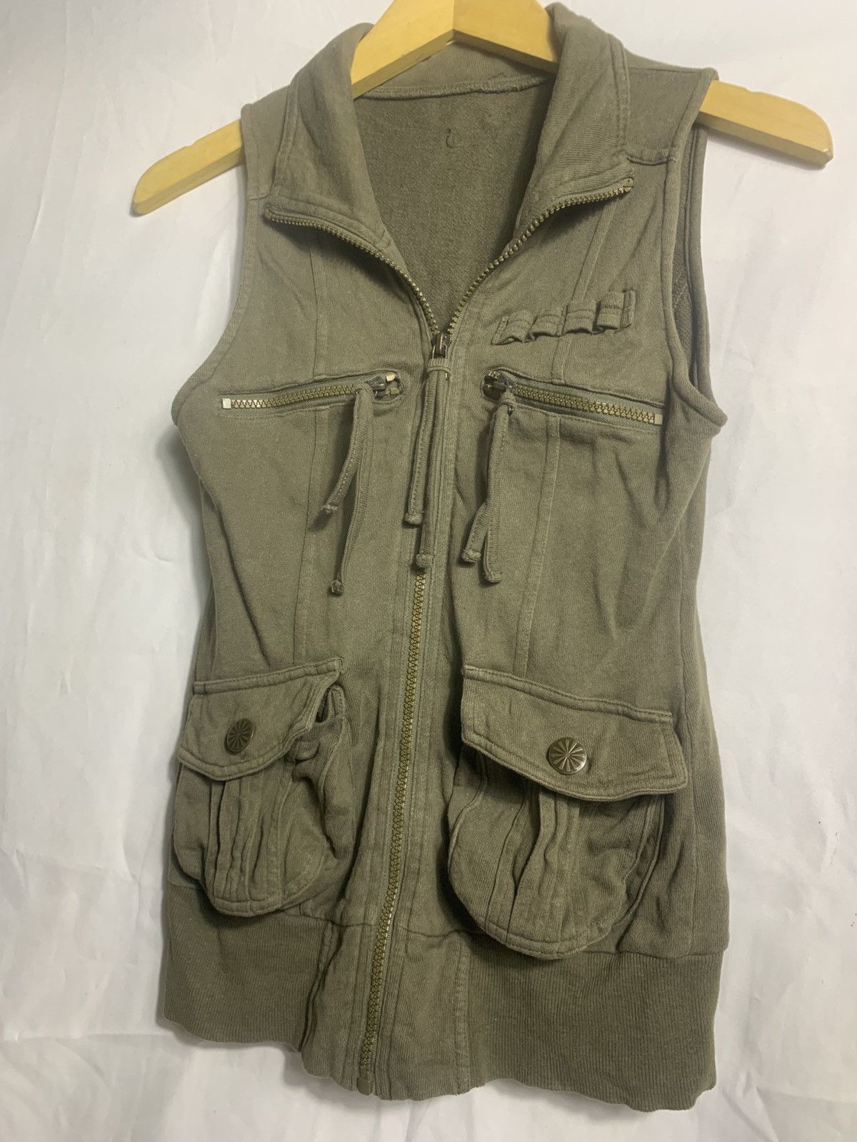Japanese Brand Japanese Vest Skinylip goa style Size US XS / EU 42 / 0 - 11 Thumbnail