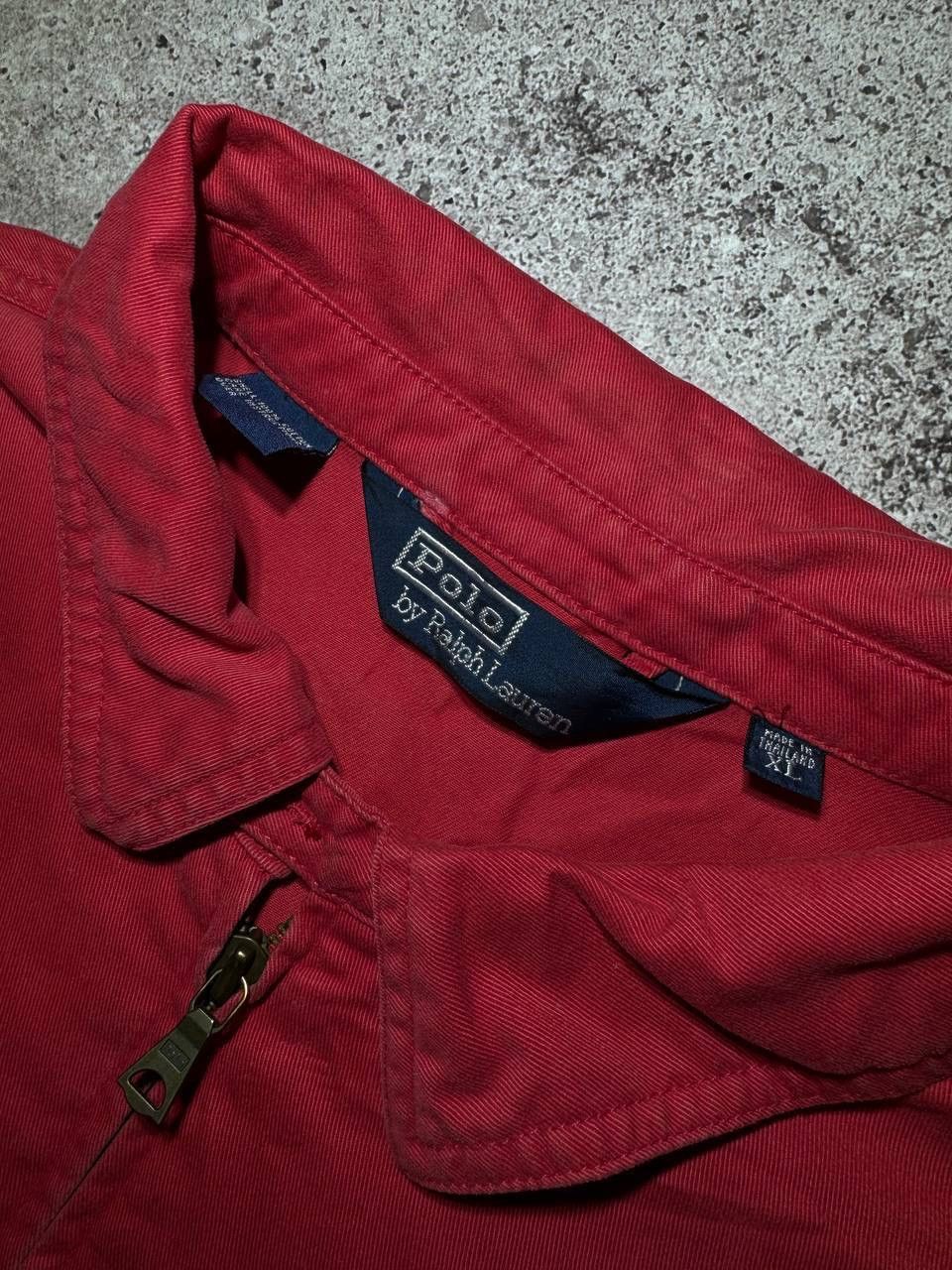 Polo Ralph Lauren Vintage Polo Ralph Lauren Red Harington Bomber Jacket Size US XL / EU 56 / 4 - 7 Thumbnail