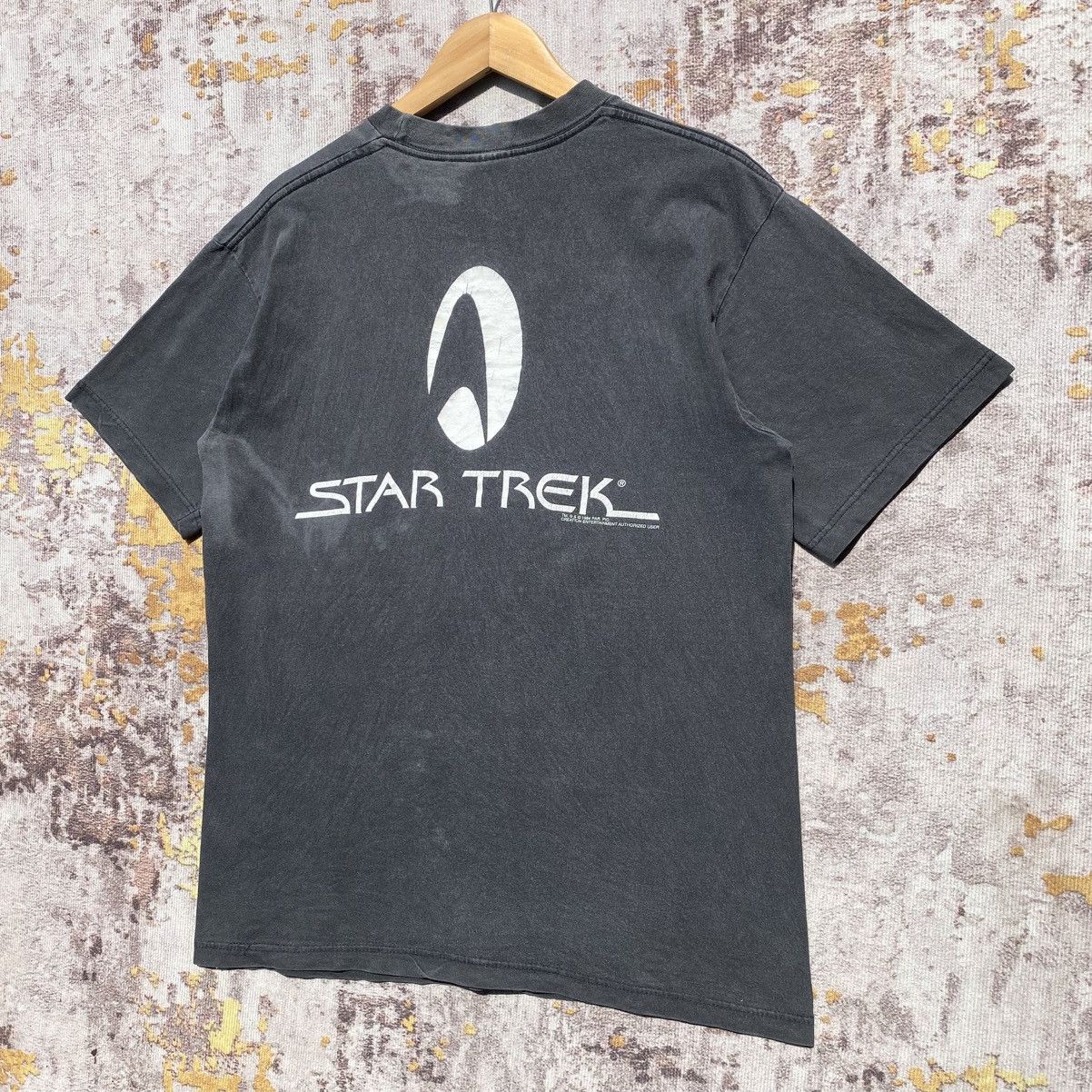 Vintage Vintage 1994 Star Trek Movies Shirt Sunfaded Size US M / EU 48-50 / 2 - 4 Thumbnail