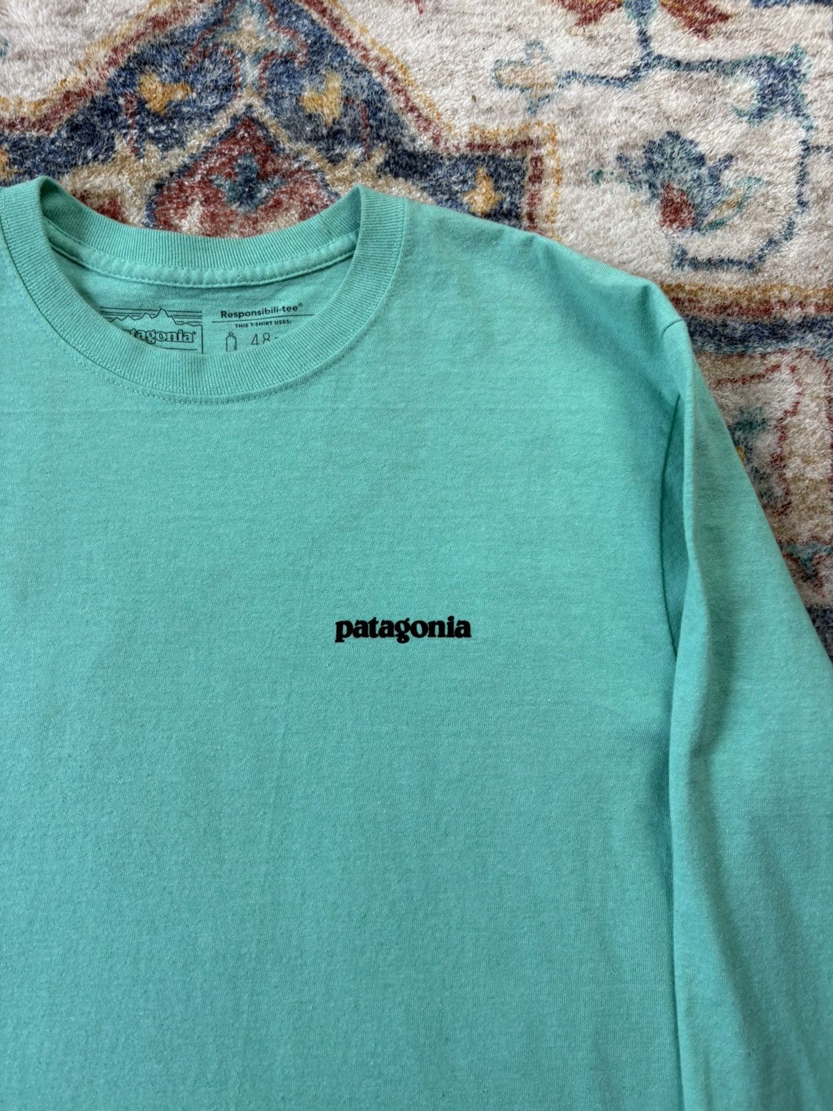 Patagonia Patagonia Logo Long Sleeve T-shirt Small Size US S / EU 44-46 / 1 - 4 Thumbnail