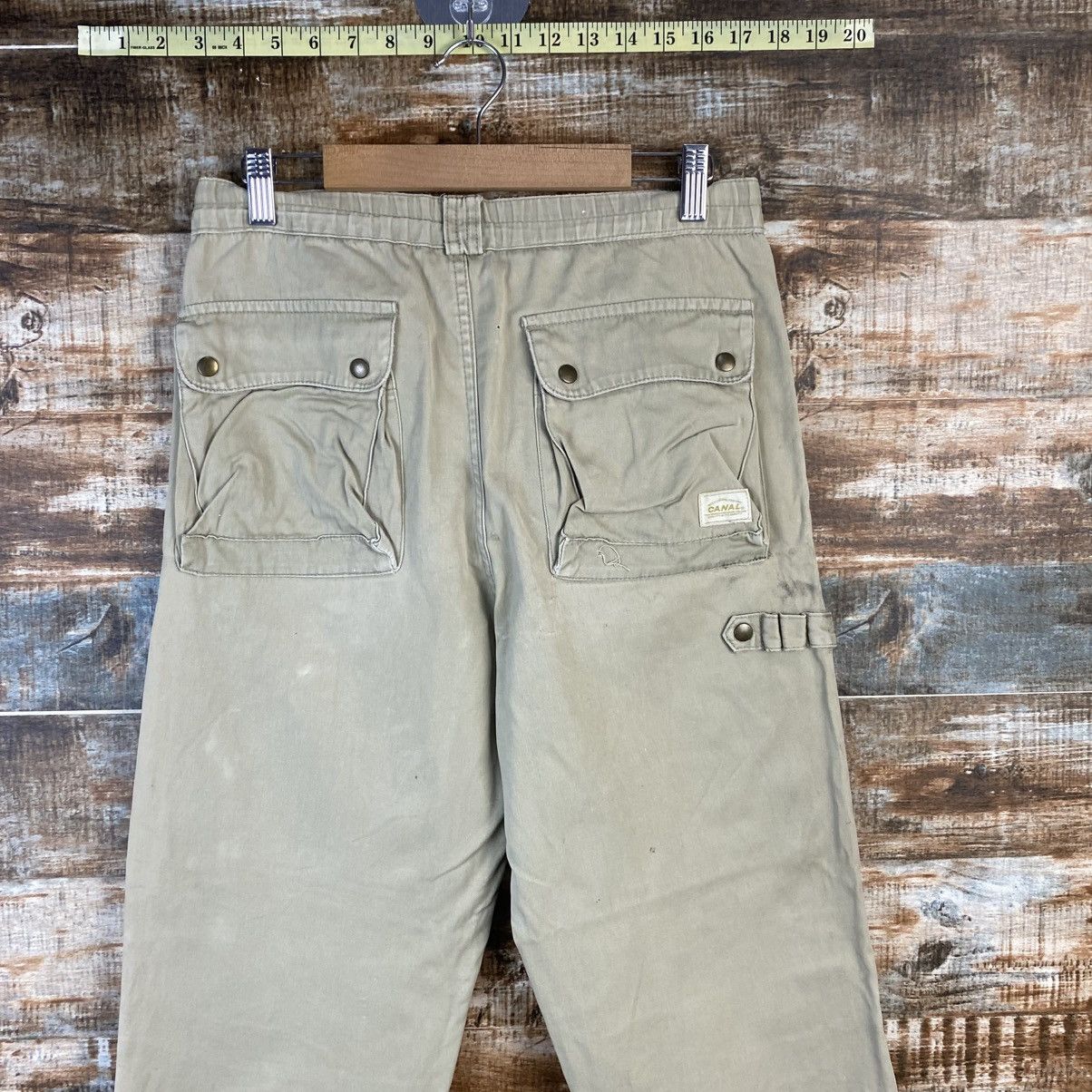 Japanese Brand DL Caral Beige Cargo Multipocket Pants #C1132 Size US 26 / EU 42 - 16 Thumbnail