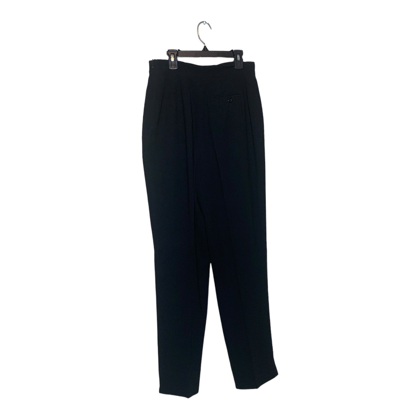 Harve Benard Harve Benard black high waist pleated pants size 8 Size 30" / US 8 / IT 44 - 8 Thumbnail