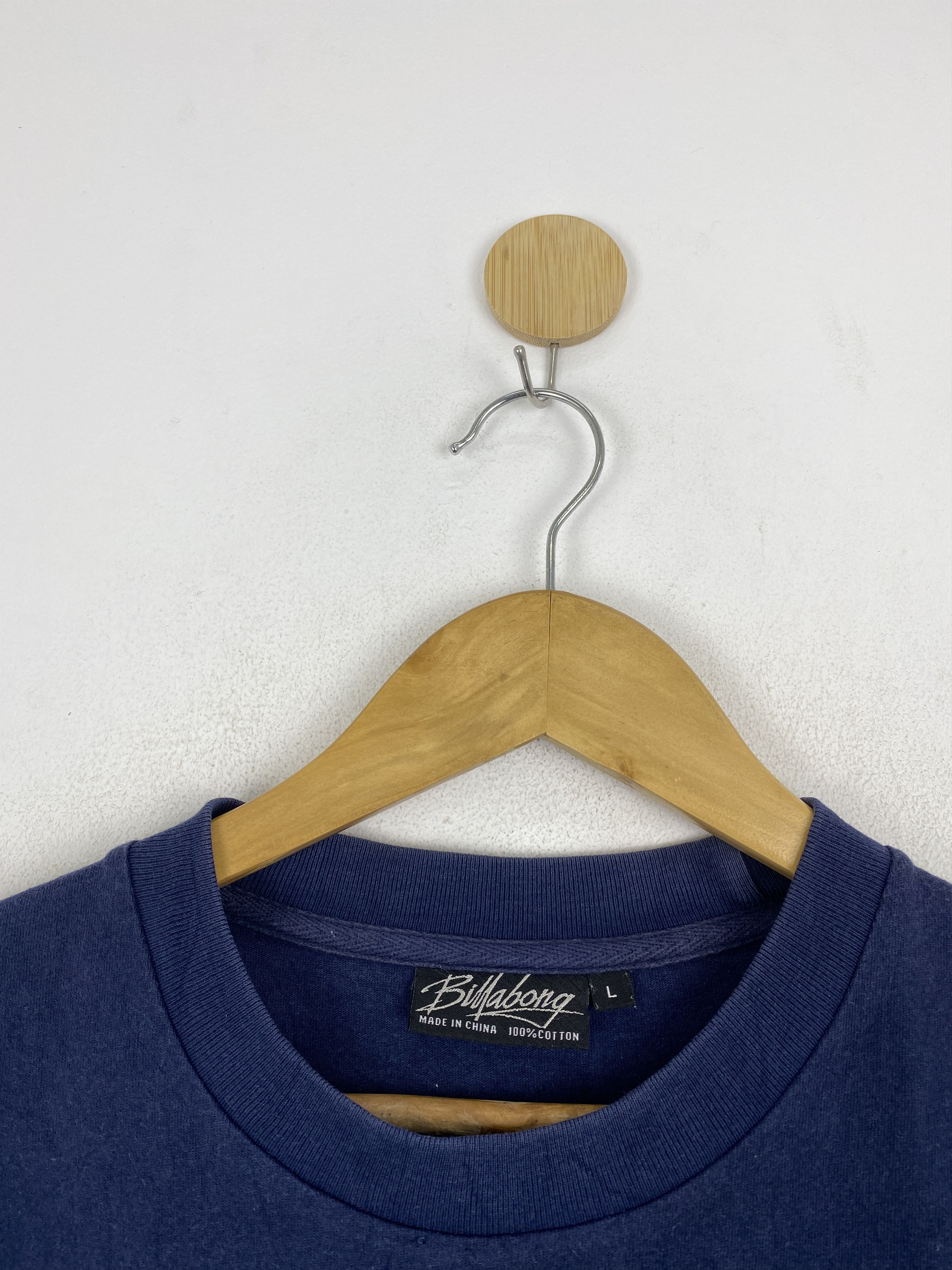 Billabong Vintage Billabong Surfing Wording Tee TA0556 Size US L / EU 52-54 / 3 - 8 Thumbnail