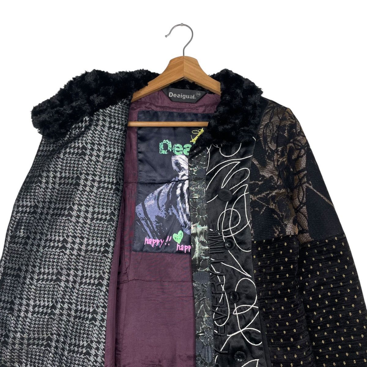 Desigual Nice Design Desigual Coat Size XS / US 0-2 / IT 36-38 - 11 Thumbnail