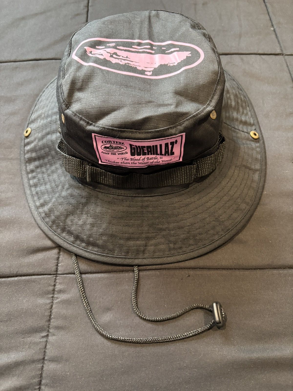 帽子 Corteiz Guerillaz Bucket Hat Buy Corteiz Guerillaz* Bucket Hat 'Black/Red' - 7892