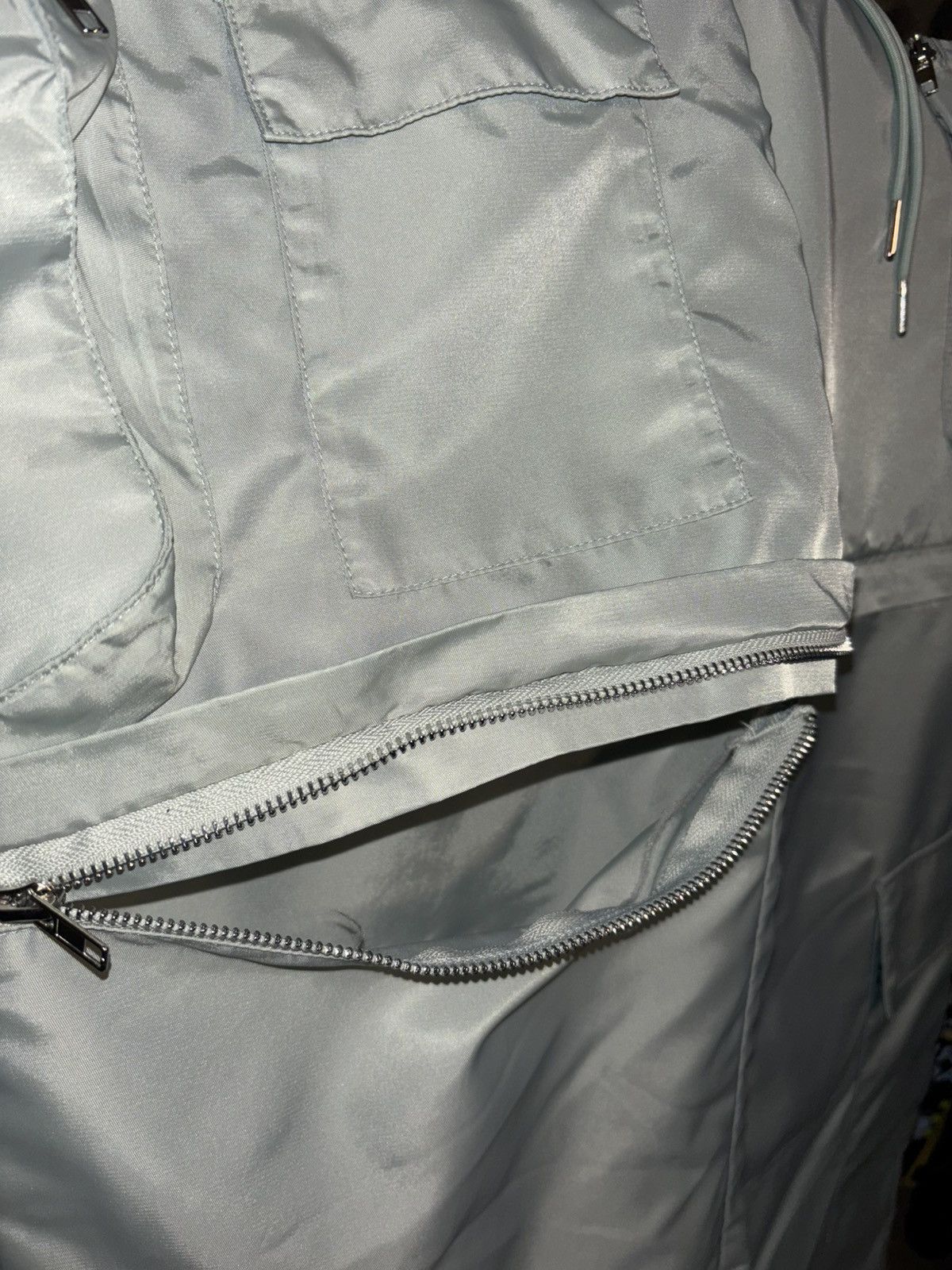 Misunderstood Mxstood Grey Nylon Utility Convertible Cargos Size US 32 / EU 48 - 7 Thumbnail