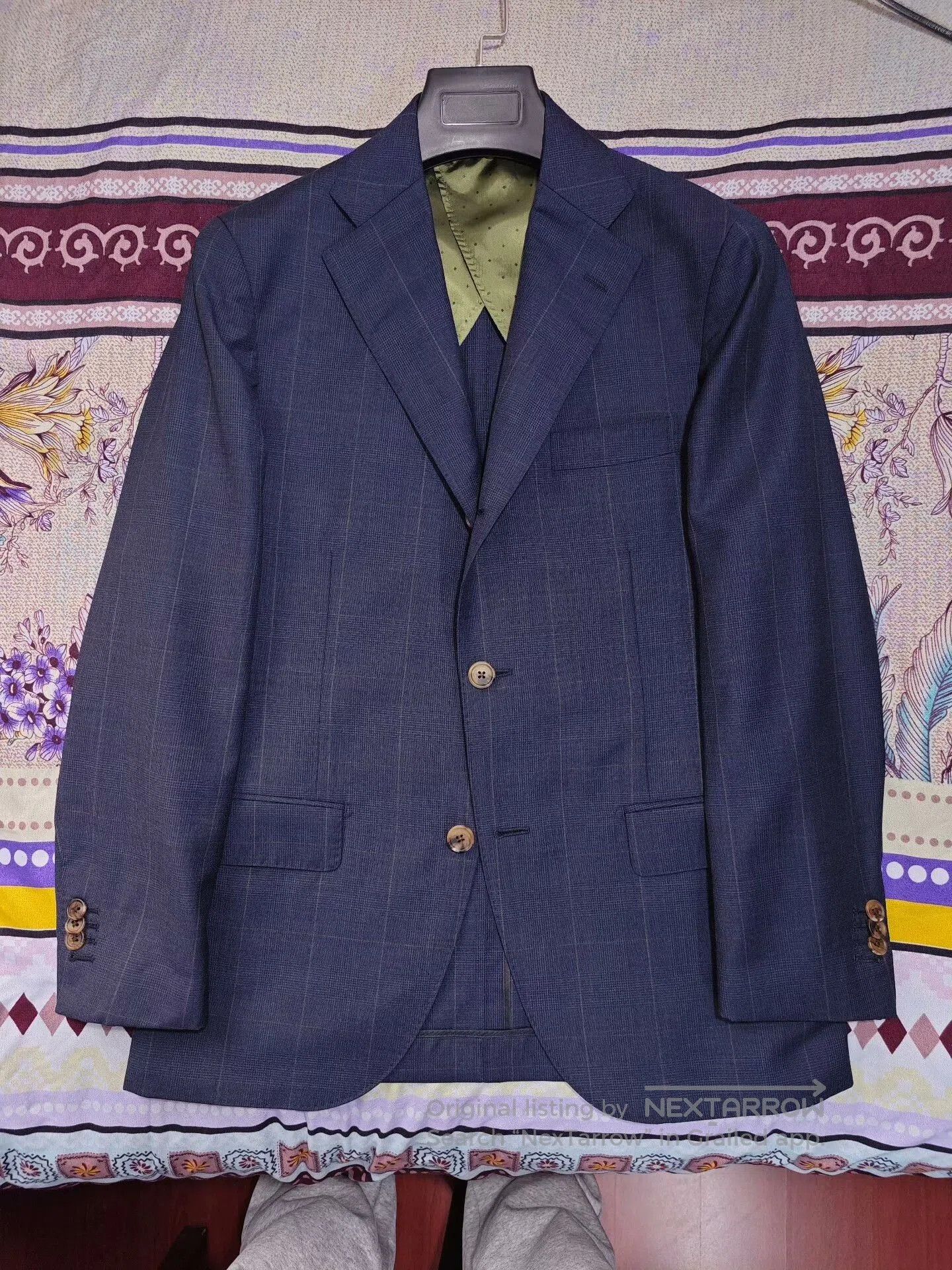 Ermenegildo Zegna Italian Zegna Wool Blazer Custom Suit. Size US S / EU 44-46 / 1 - 5 Thumbnail