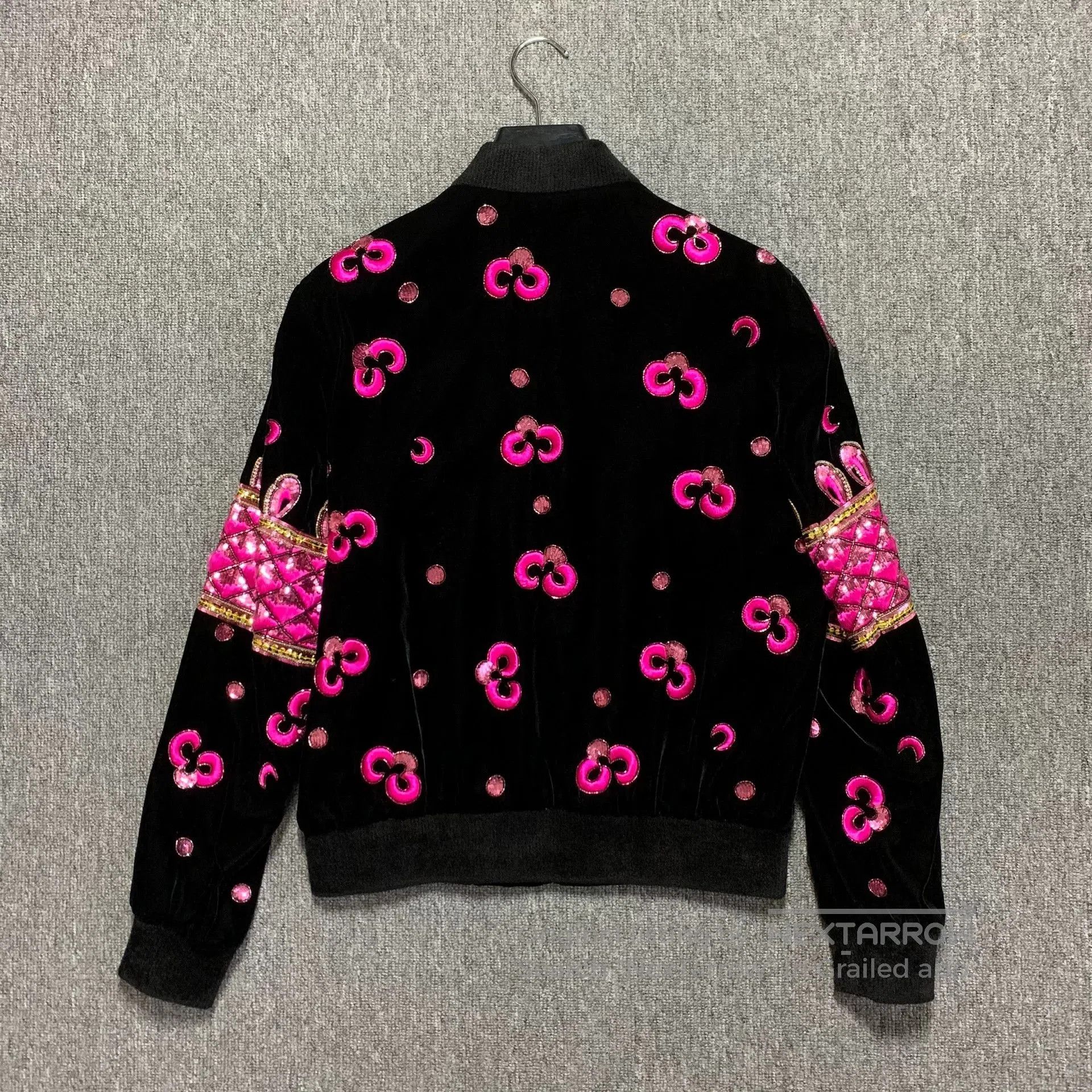 Saint Laurent Paris Saint Laurent 18FW Teddy Jacket Black Velvet. Size L / US 10 / IT 46 - 5 Thumbnail